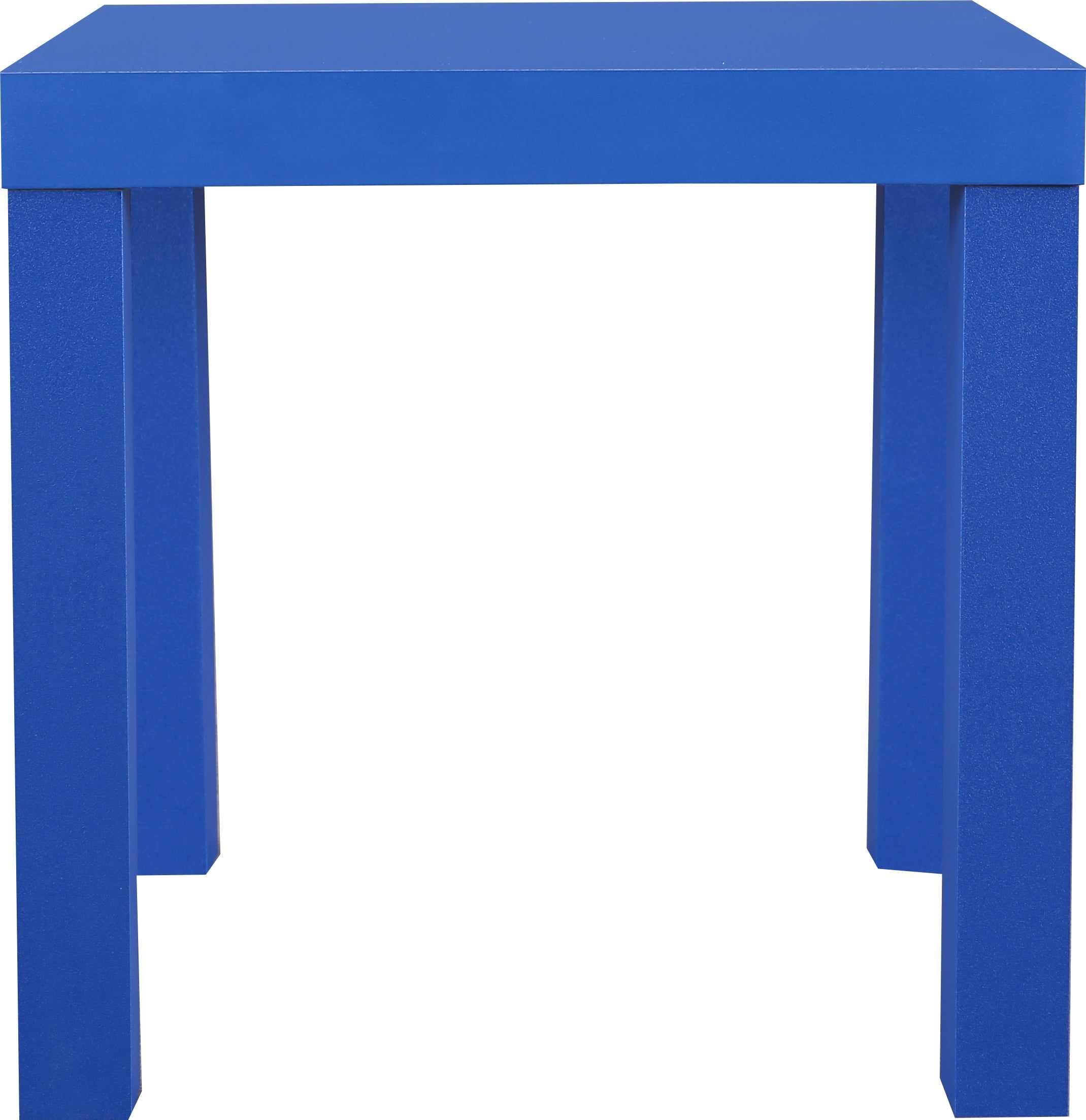 Larix Side Table in Blue Colour