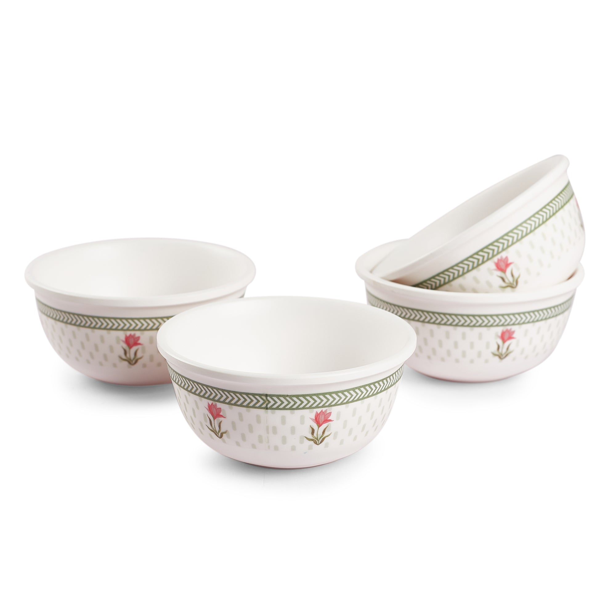 Living Essence Nelumbra Veg Bowl 4 Inch Set of 4Pcs