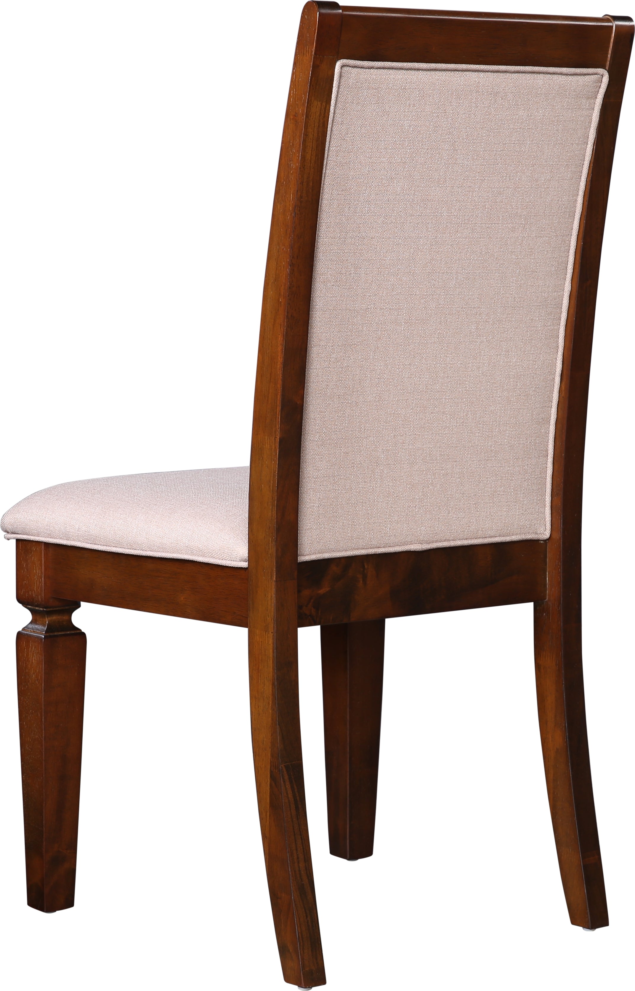 Bliss Solidwood Dining Chair Set of 2 in Beige Colour