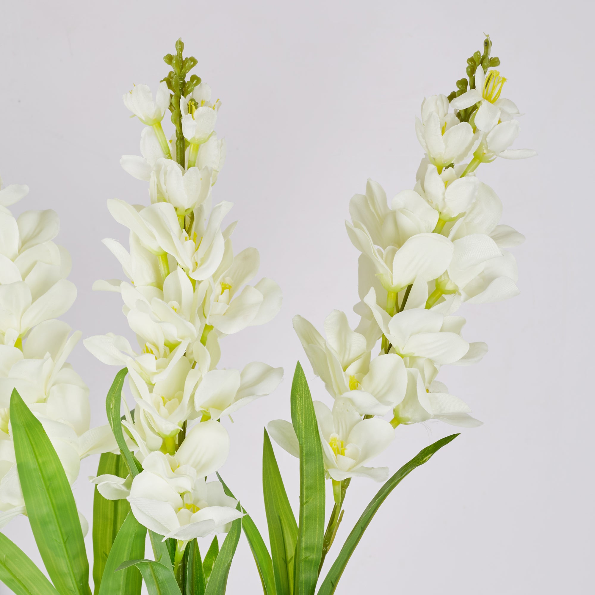 Ilana Artificial Cordate Potted Plant 90Cm in White Colour