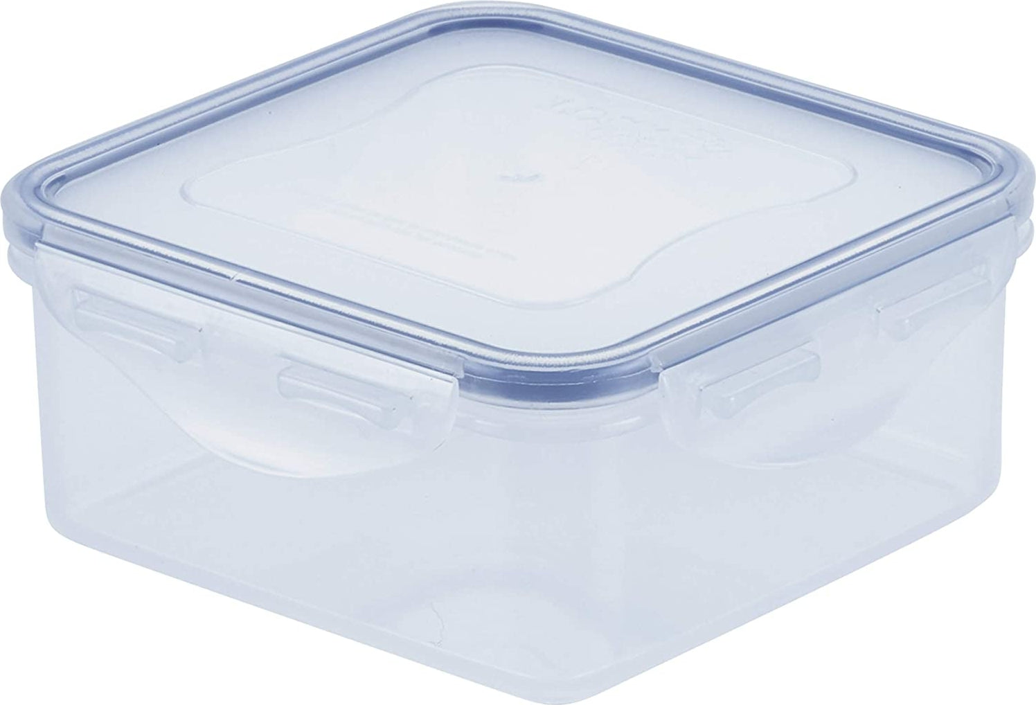 Modular BPA Free Airtight Plastic Square Container 600 ml in Transparent Colour