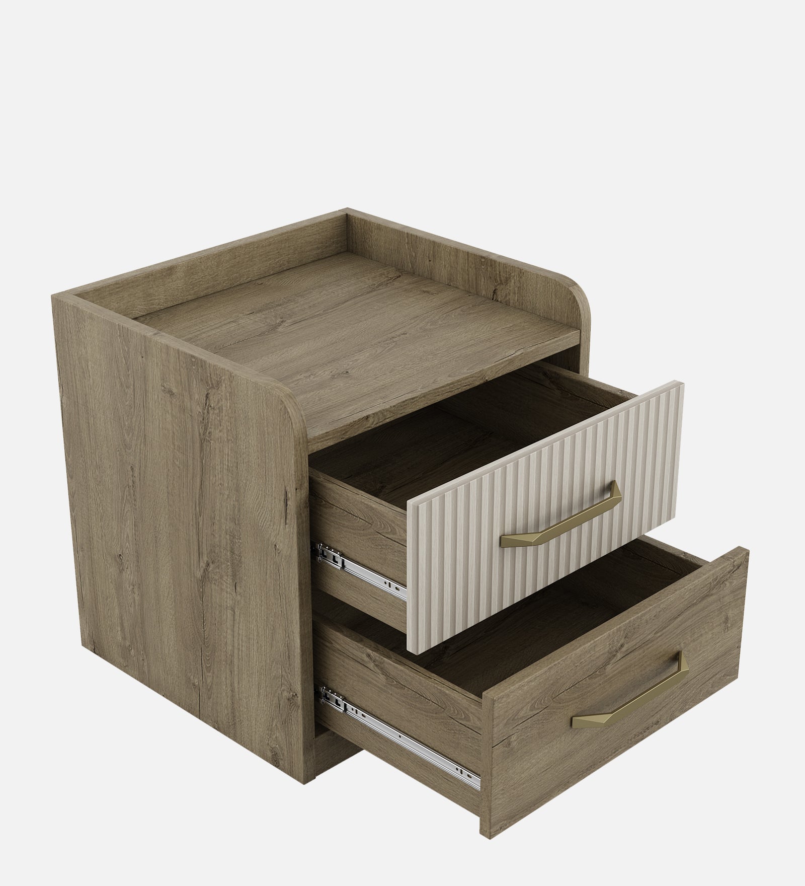 Gloria Bed Side Table in Sebastain Oak Colour