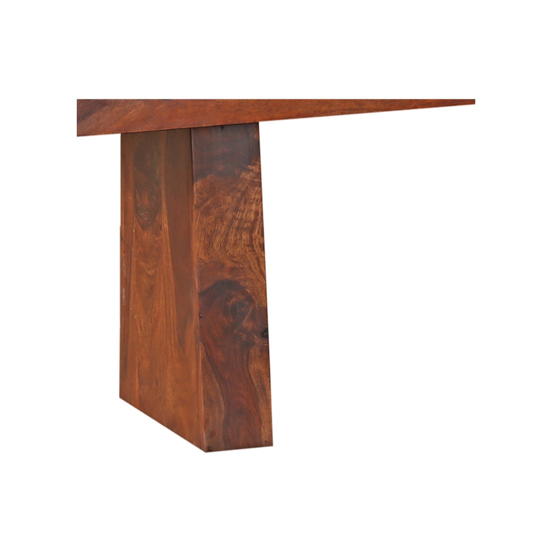 Austin Sheesham Wood(Rosewood) Dining Bench for 6 Seater in Honey Colour