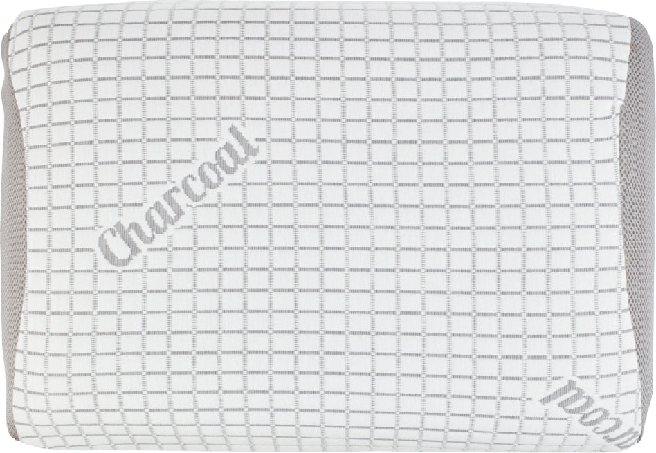 Serenity Memory Foam Charcoal Pillow 60X40X12 Cms in Charcoal Colour