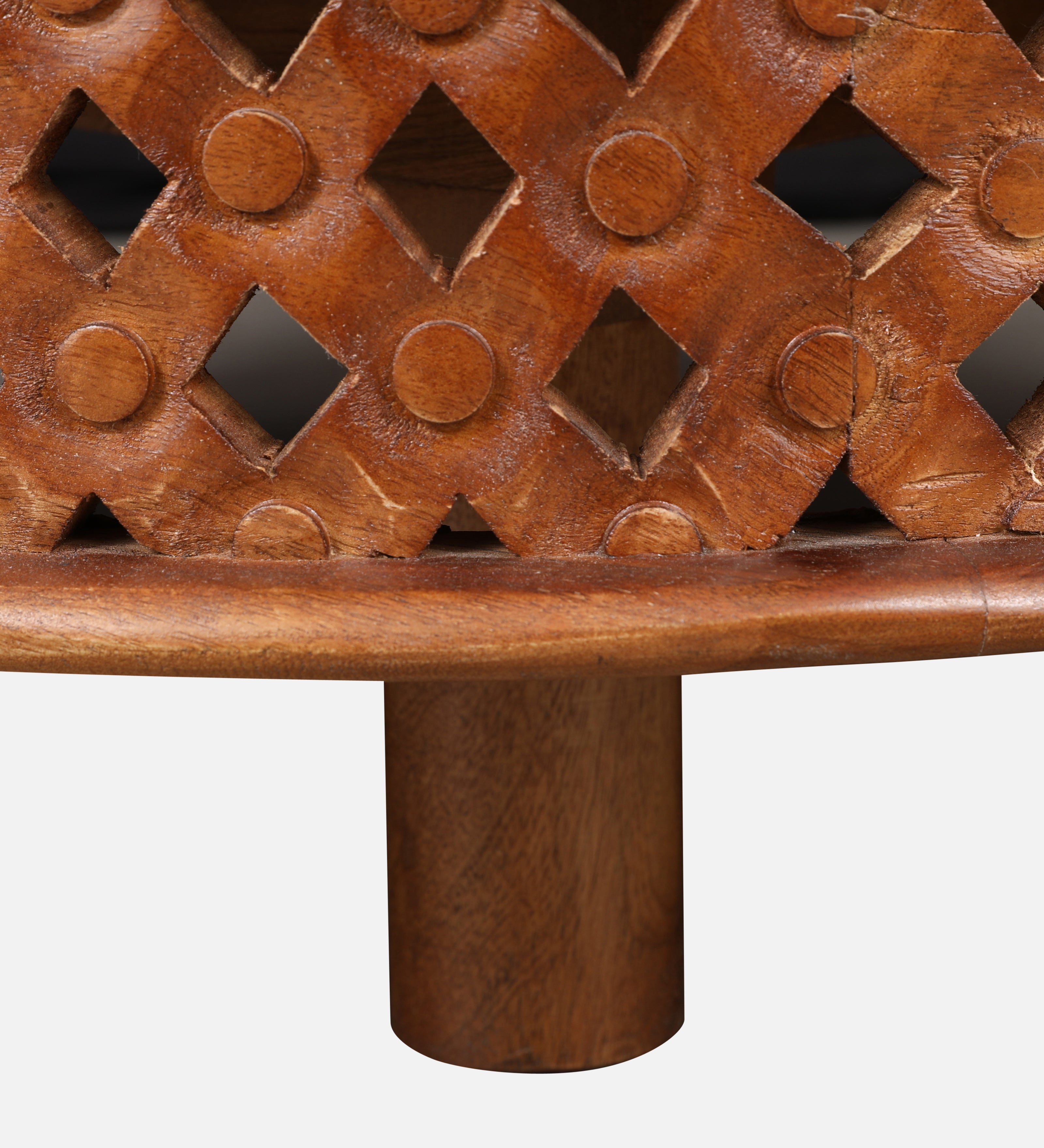 Sirohi Solidwood Center Table in Walnut Colour