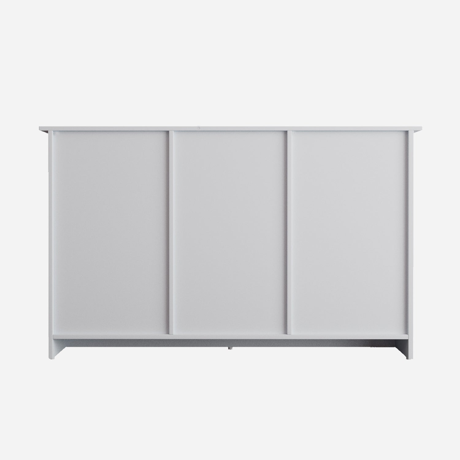 Albert Engineered Wood 3 Door Cabinet in White Colour