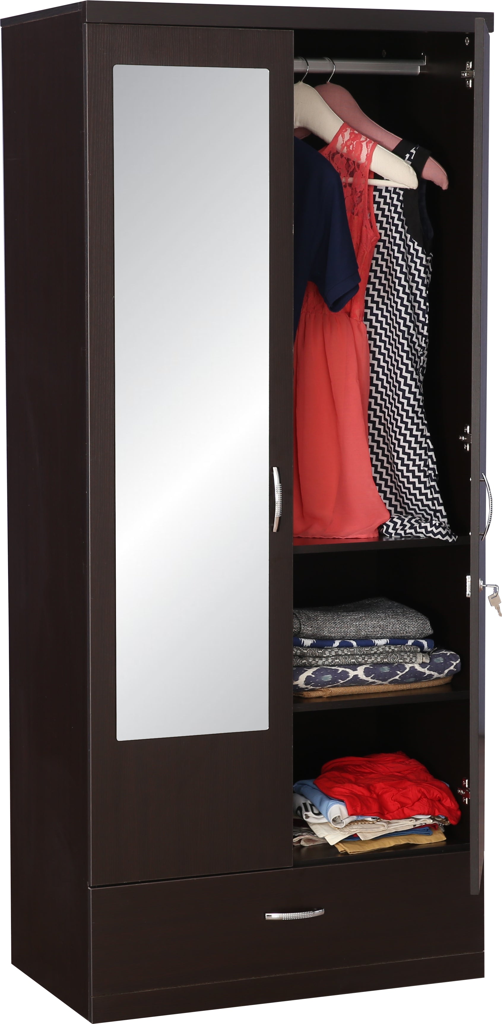 Utsav 2 door wardrobe in Wenge Colour