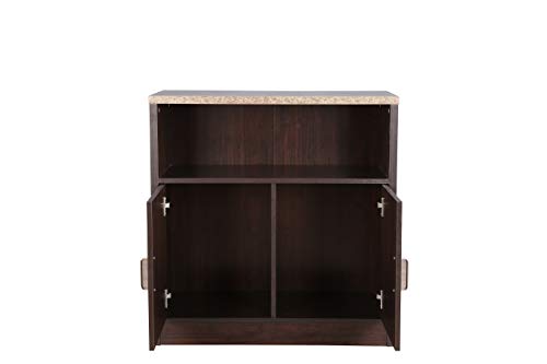 Murano Engineered Wood Small Storage Sideboard in Wenge Colour