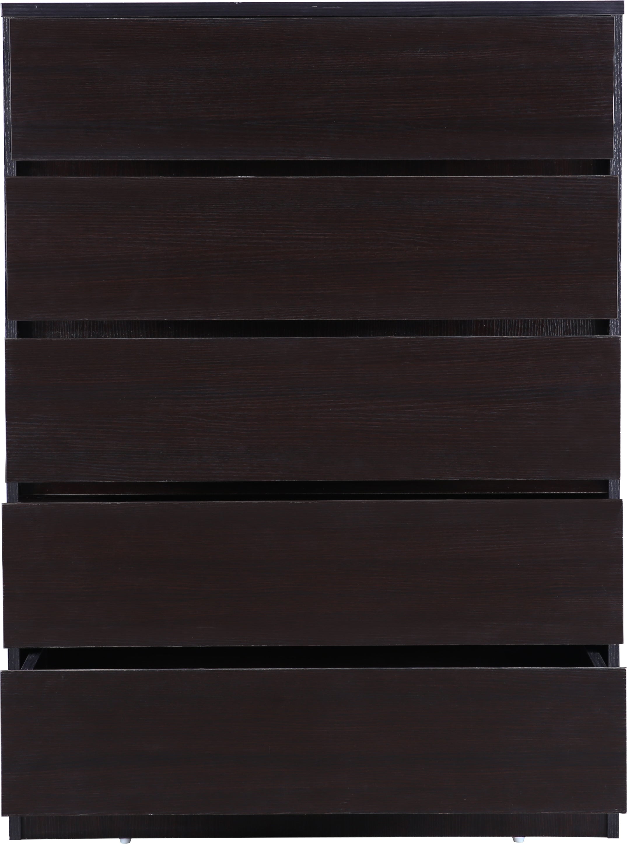 Basic Chest of 5 Drawer in Wenge Colour