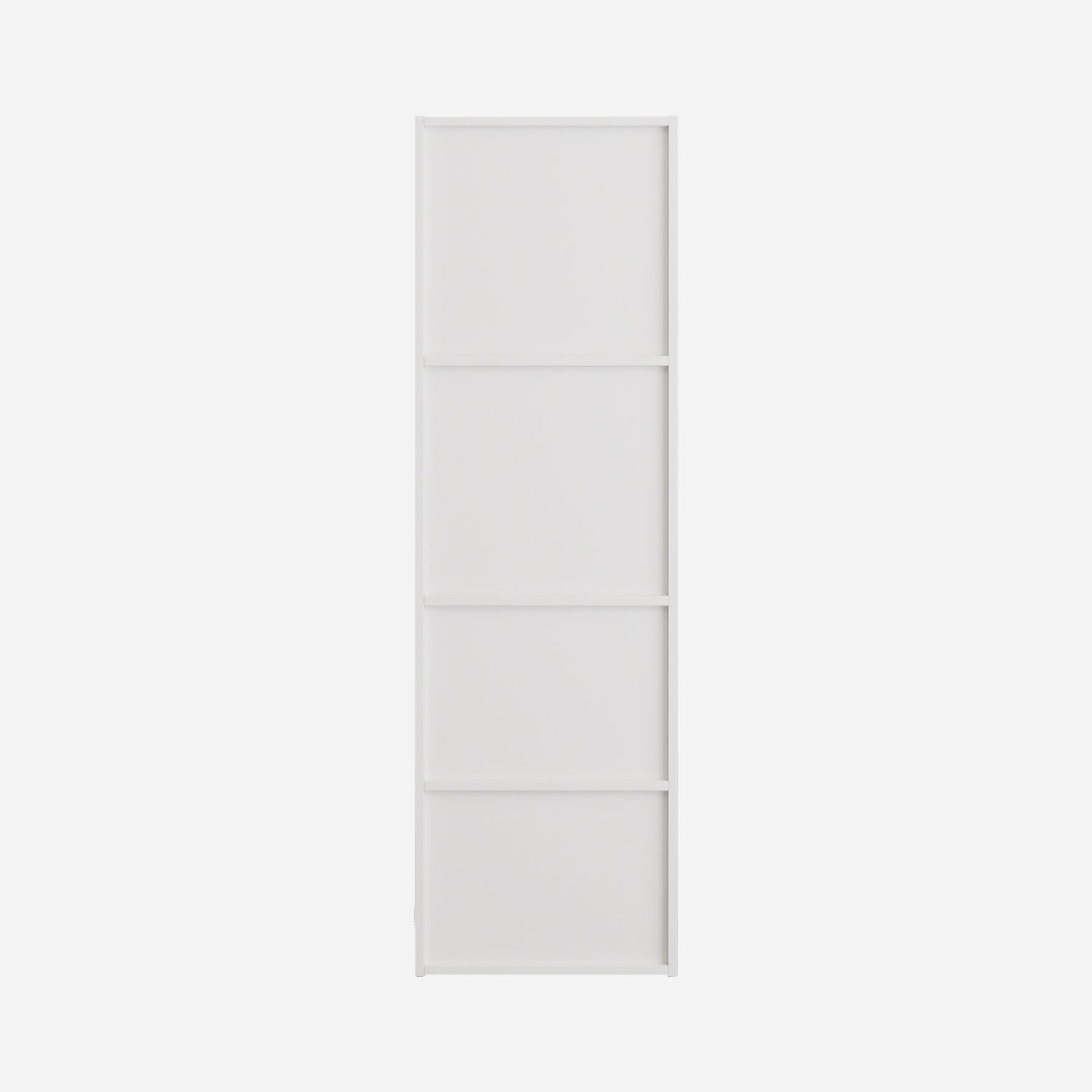 Albert Engineered Wood 4 Tier Cabinet in White Colour