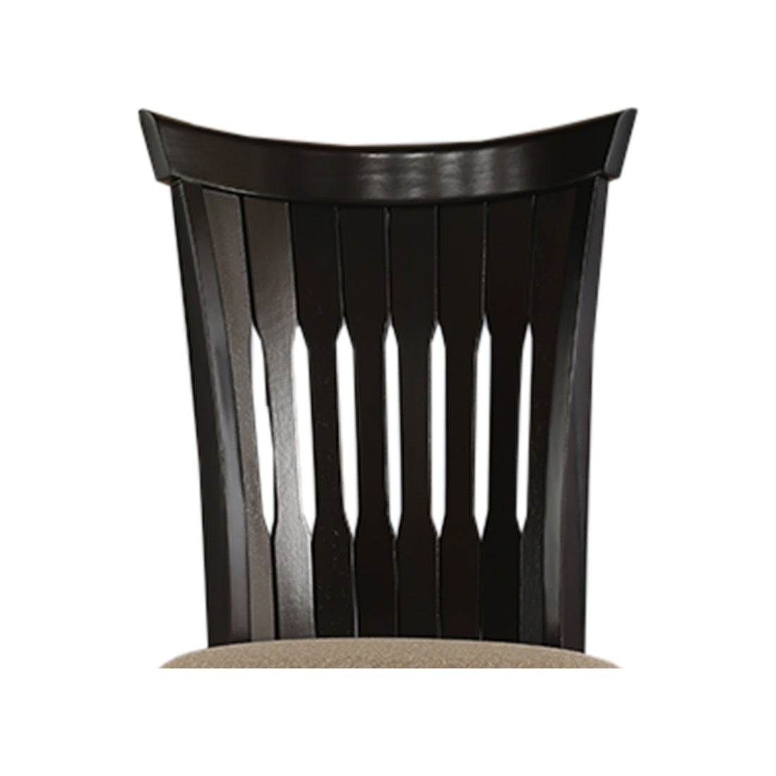 Cardiff Solidwood Dining Chair Set of 2 in Expresso Colour