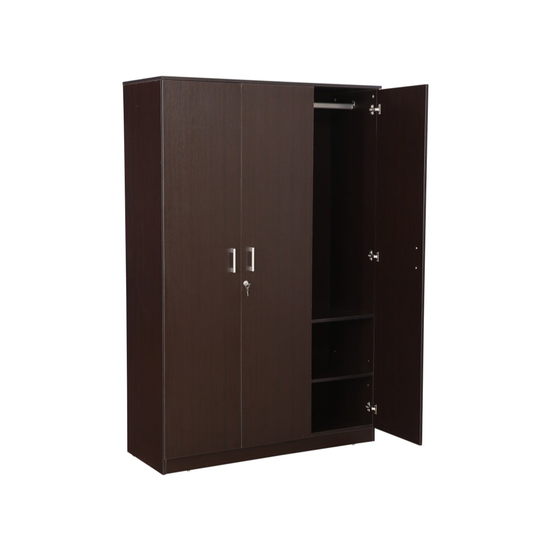 Prime Three door Wardrobe in Wenge Colour