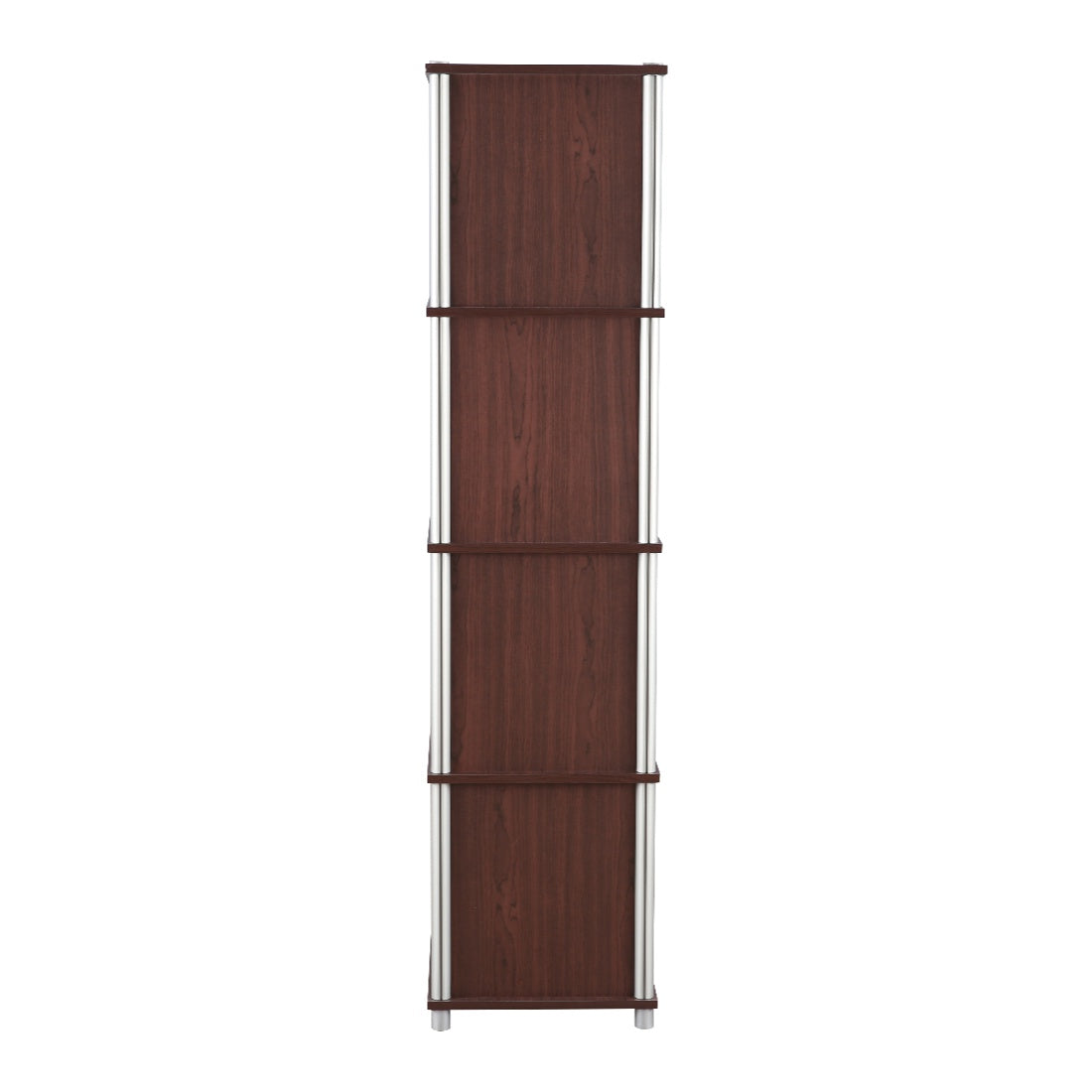 Jacob Engineered Wood Multipurpose Cabinet in Cherry Brown Colour