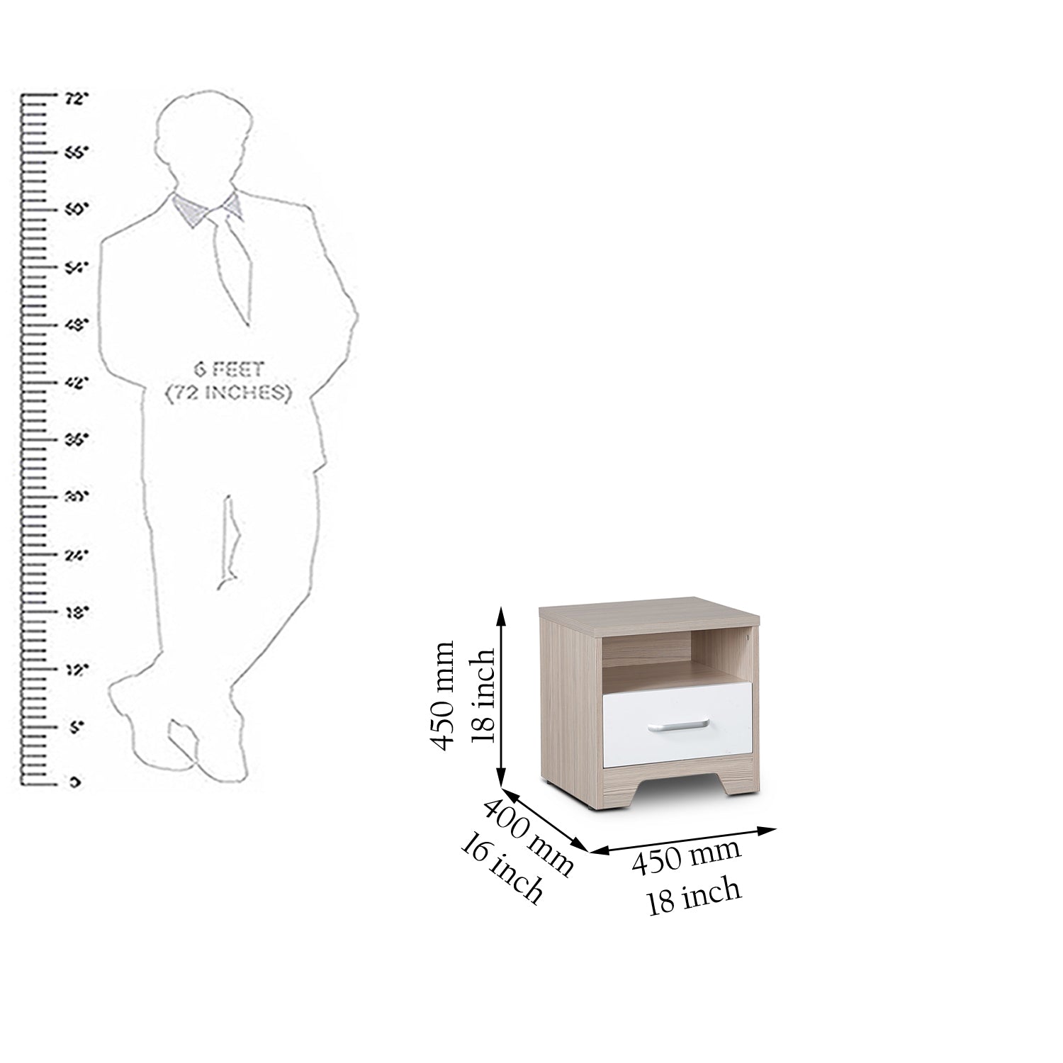 Ambra Night Stand