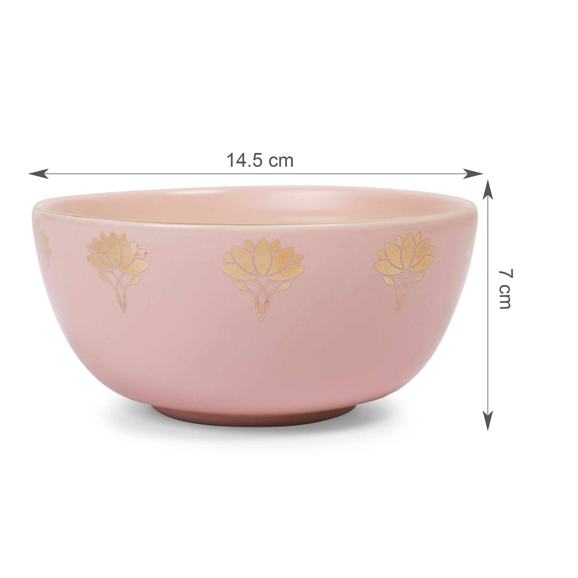 Living Essence Vanya Soup Bowl 14 Cm Set of 4Pcs
