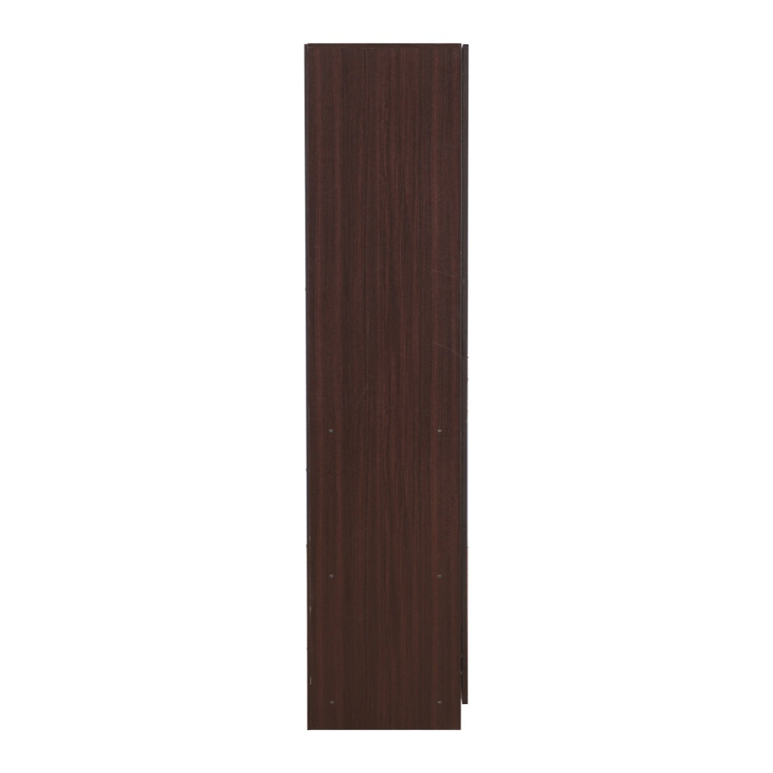 Willy Engineered Wood 3 door wardrobe in Walnut Colour