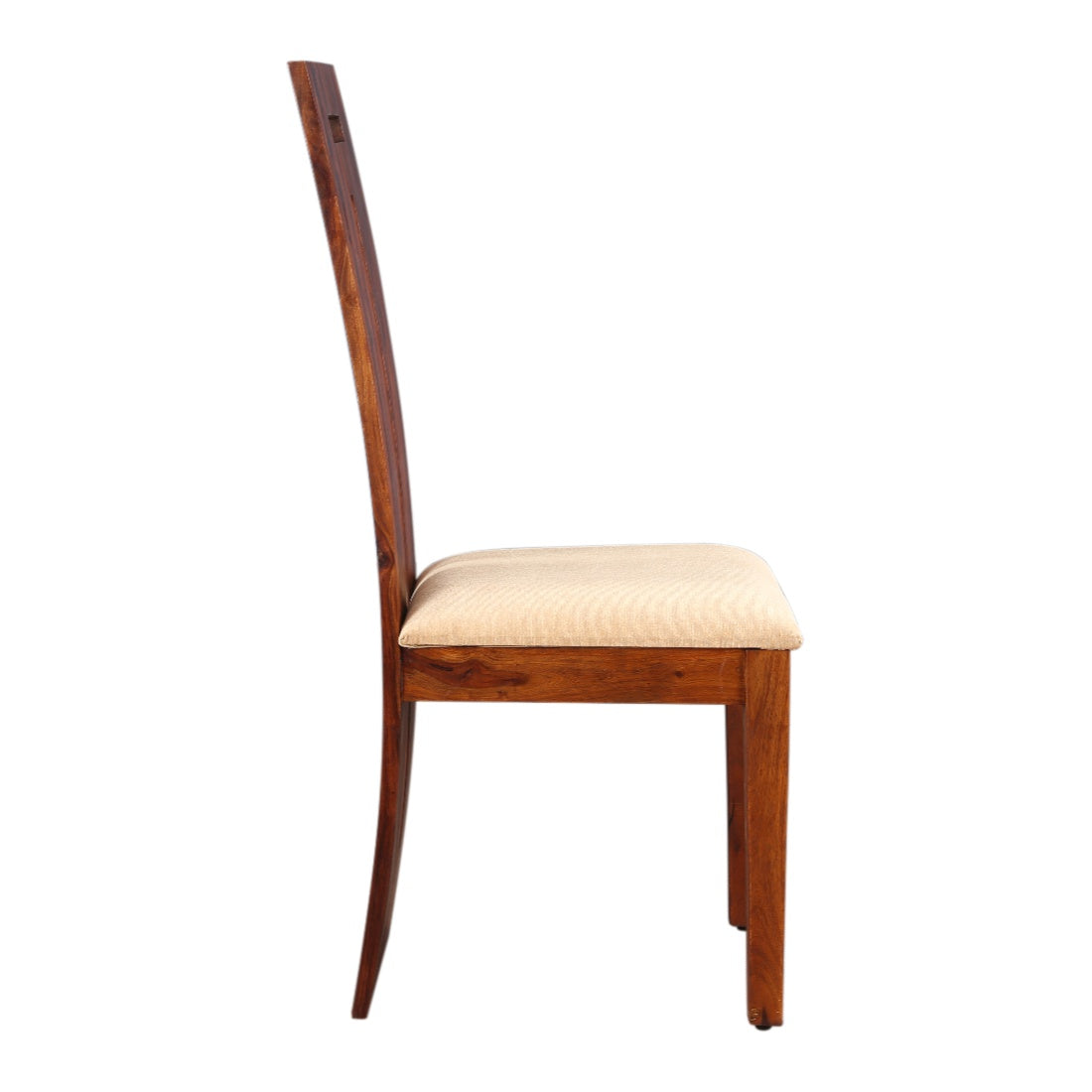 Austin Sheesham Wood(Rosewood) Dining Chair Set of 2 in Honey Colour