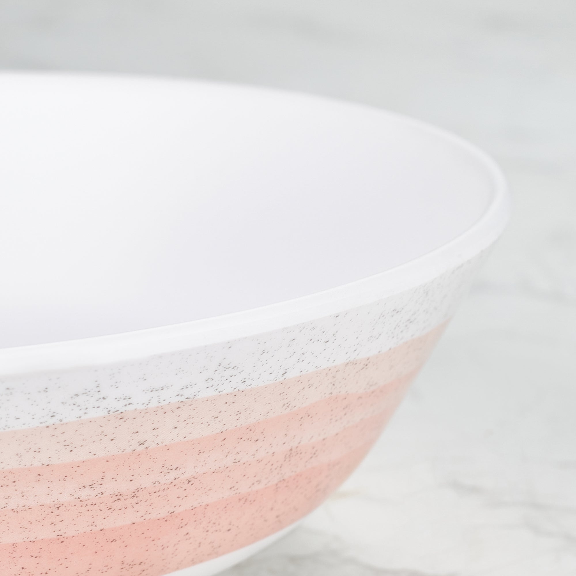 Emilia Melamine Serving Bowl 800 Ml Set of 2 in Pink Colour