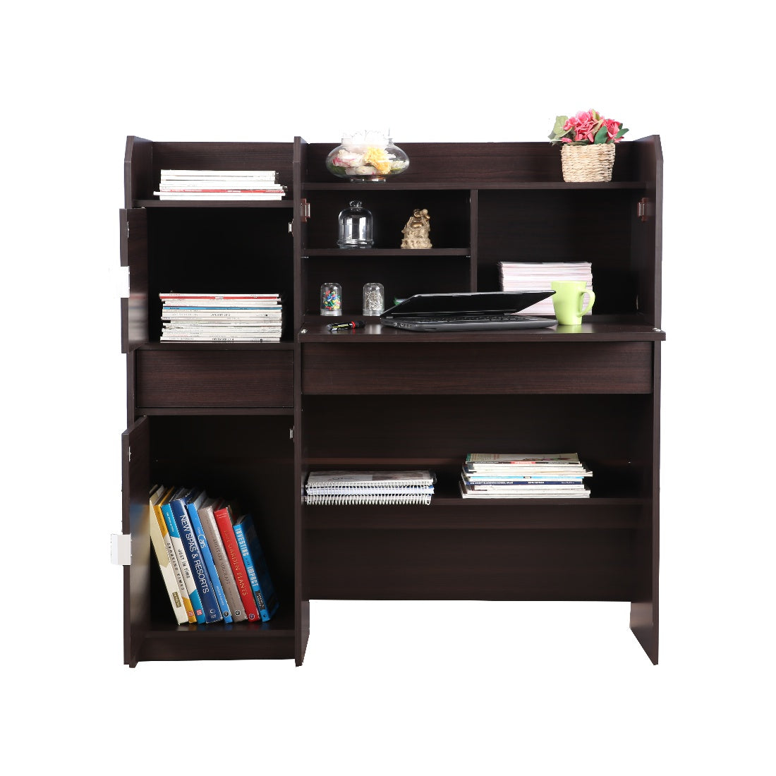 Florence Study Table in Honey Colour