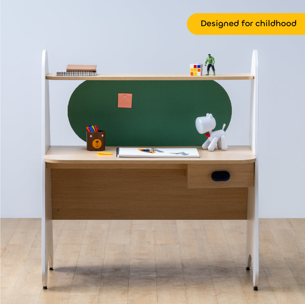 Wizkid  Study Desk in Green Colour