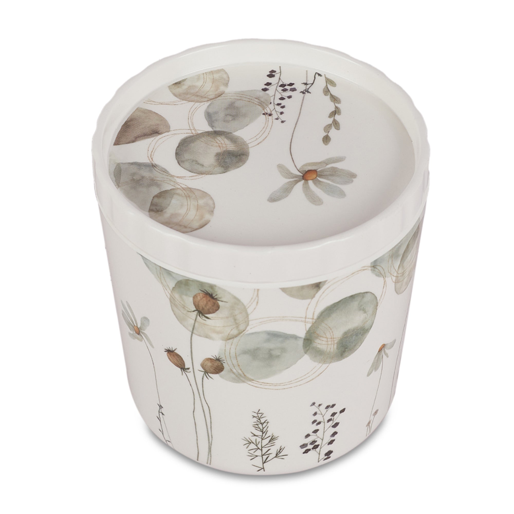 Zinnea Melamine Jar Set of 2 in Multi Colour by Servewell