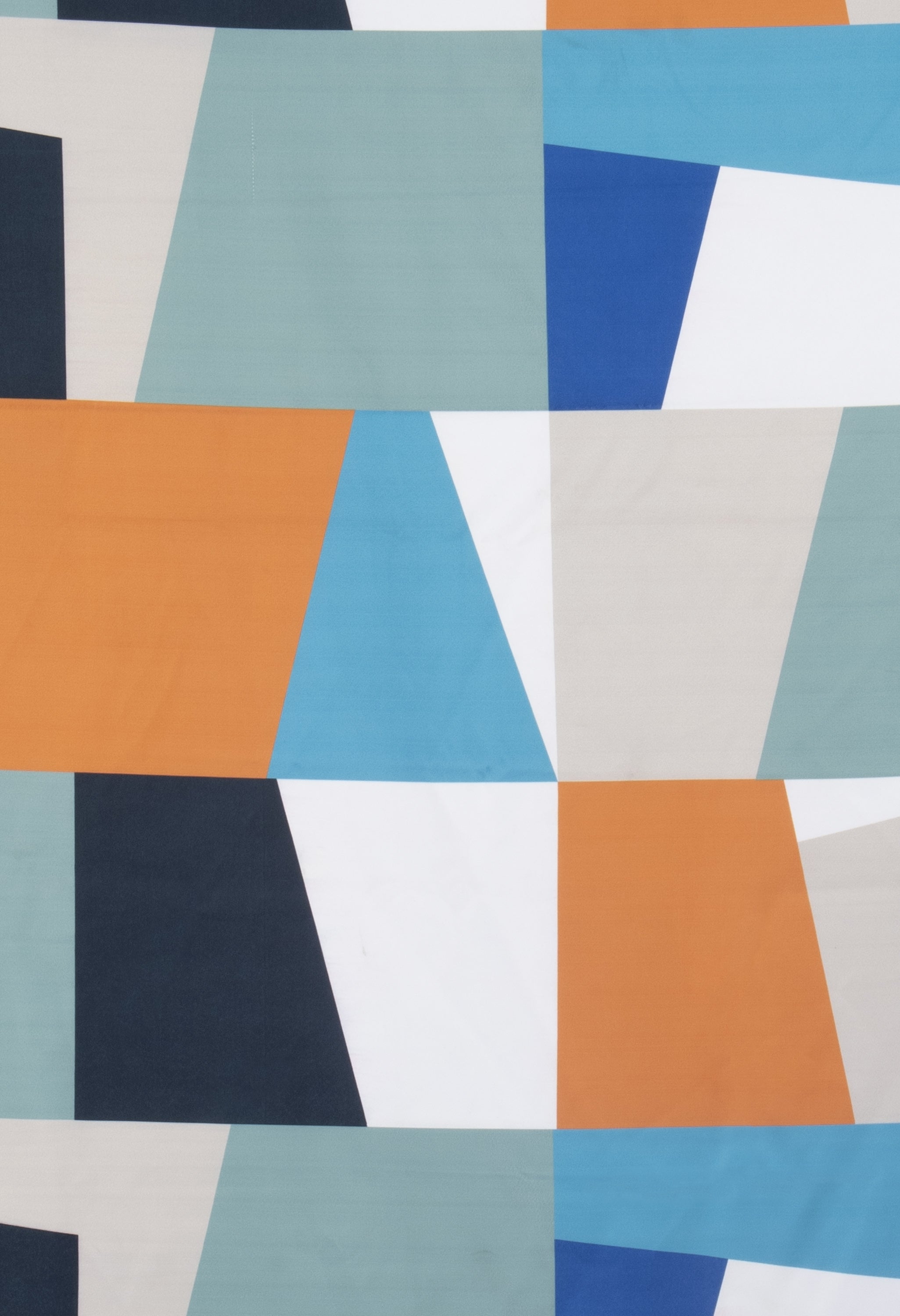 Cascade Colorful Abstract Polyester Door Curtain in Multi Colour