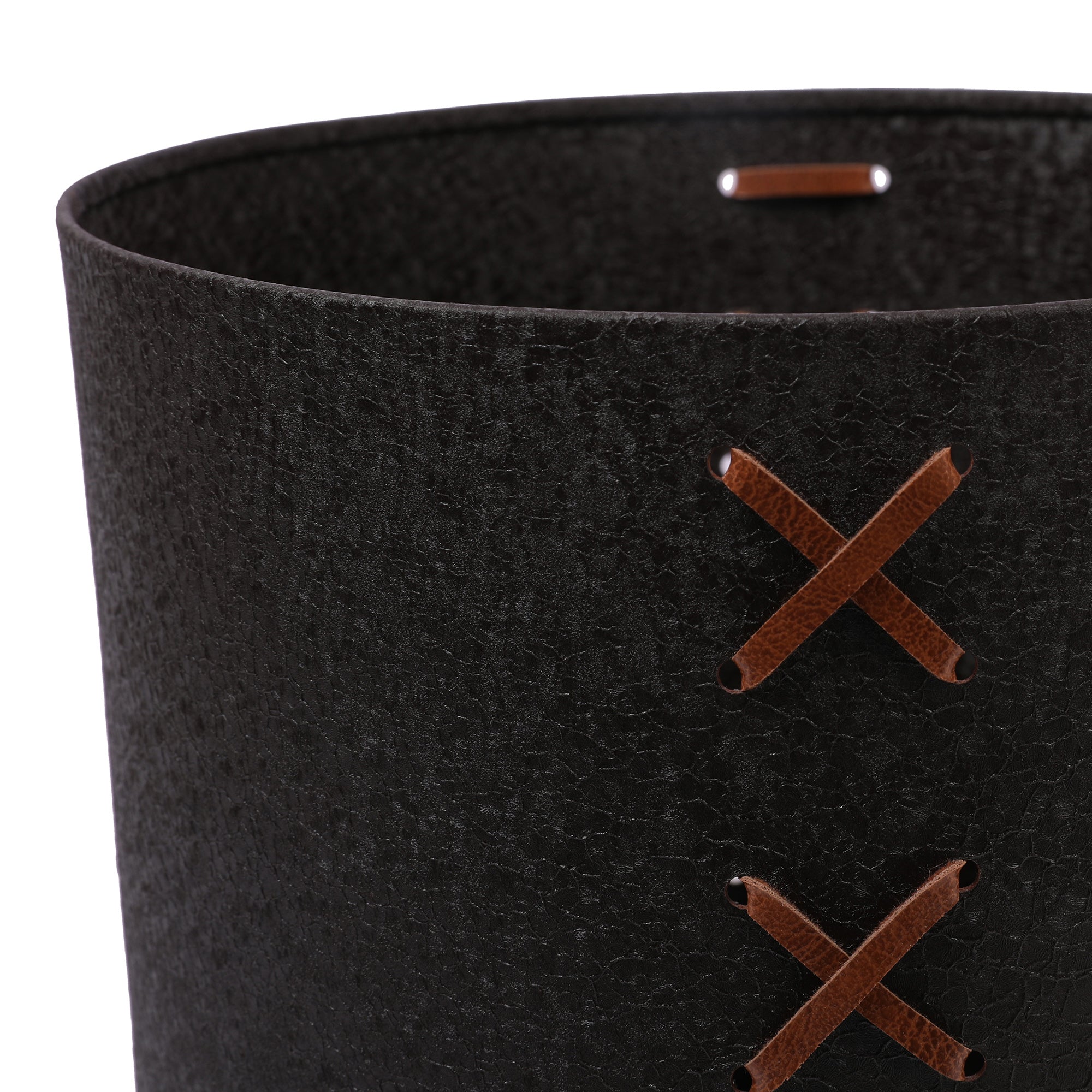 Cosmos Metal Planter 24 cm in Brown Colour