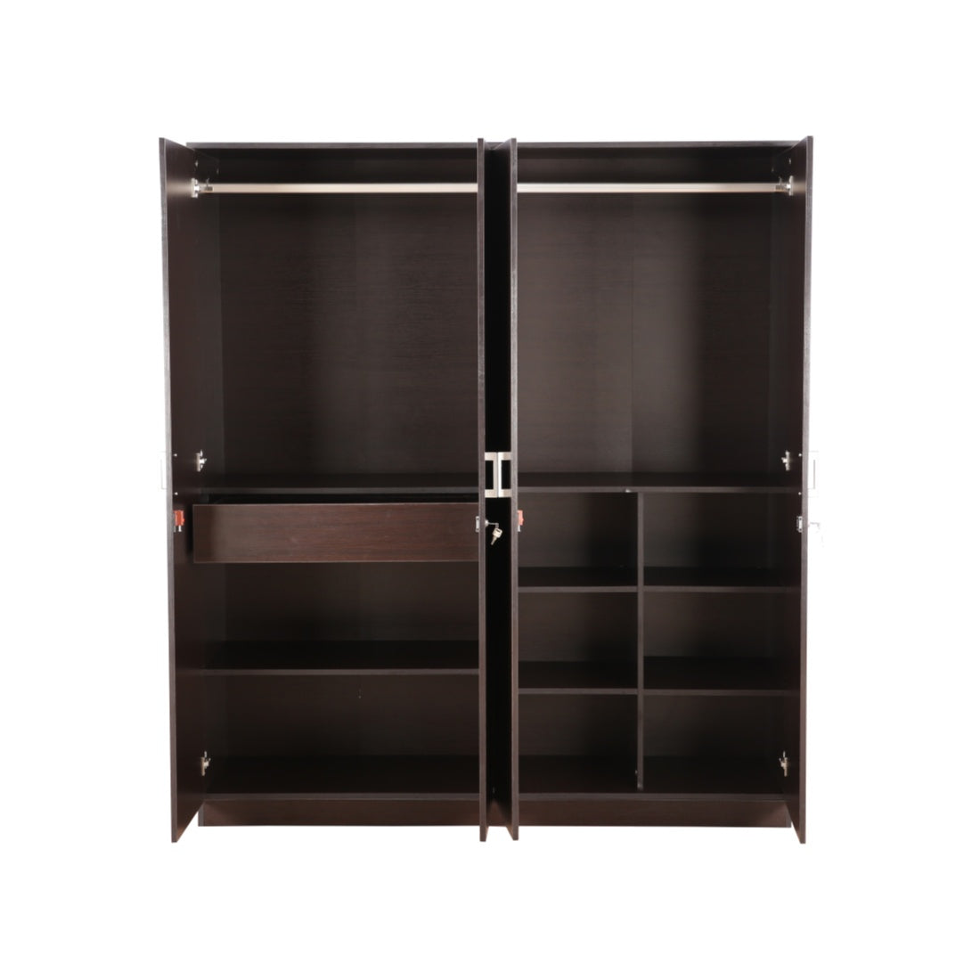 Prime 4 door wardrobe in Wenge Colour