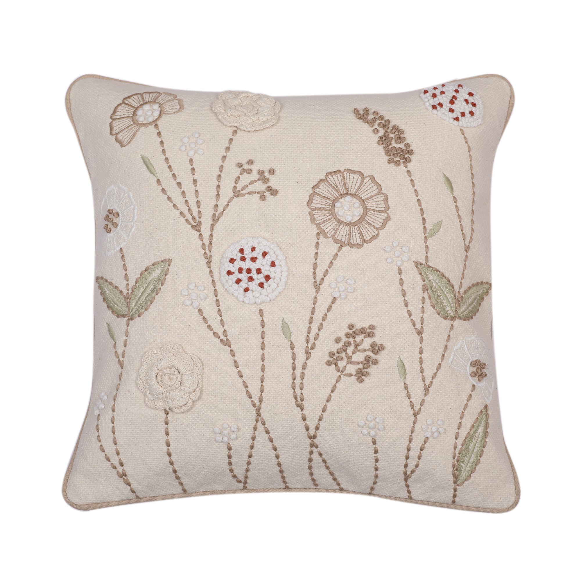 Modern Chic Cushion Cover Natural, 40X40cm