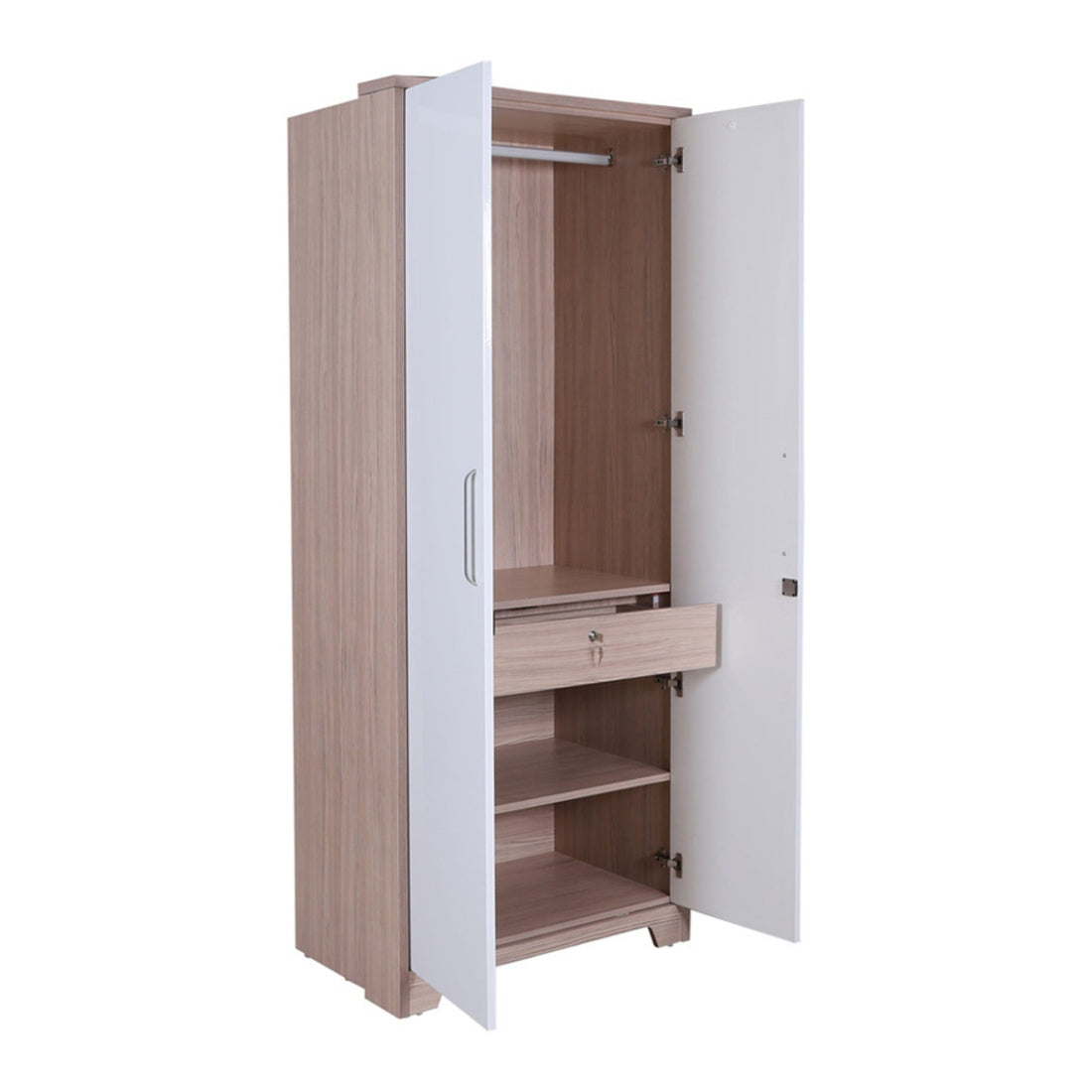Ambra Two door Wardrobe in Oak Colour