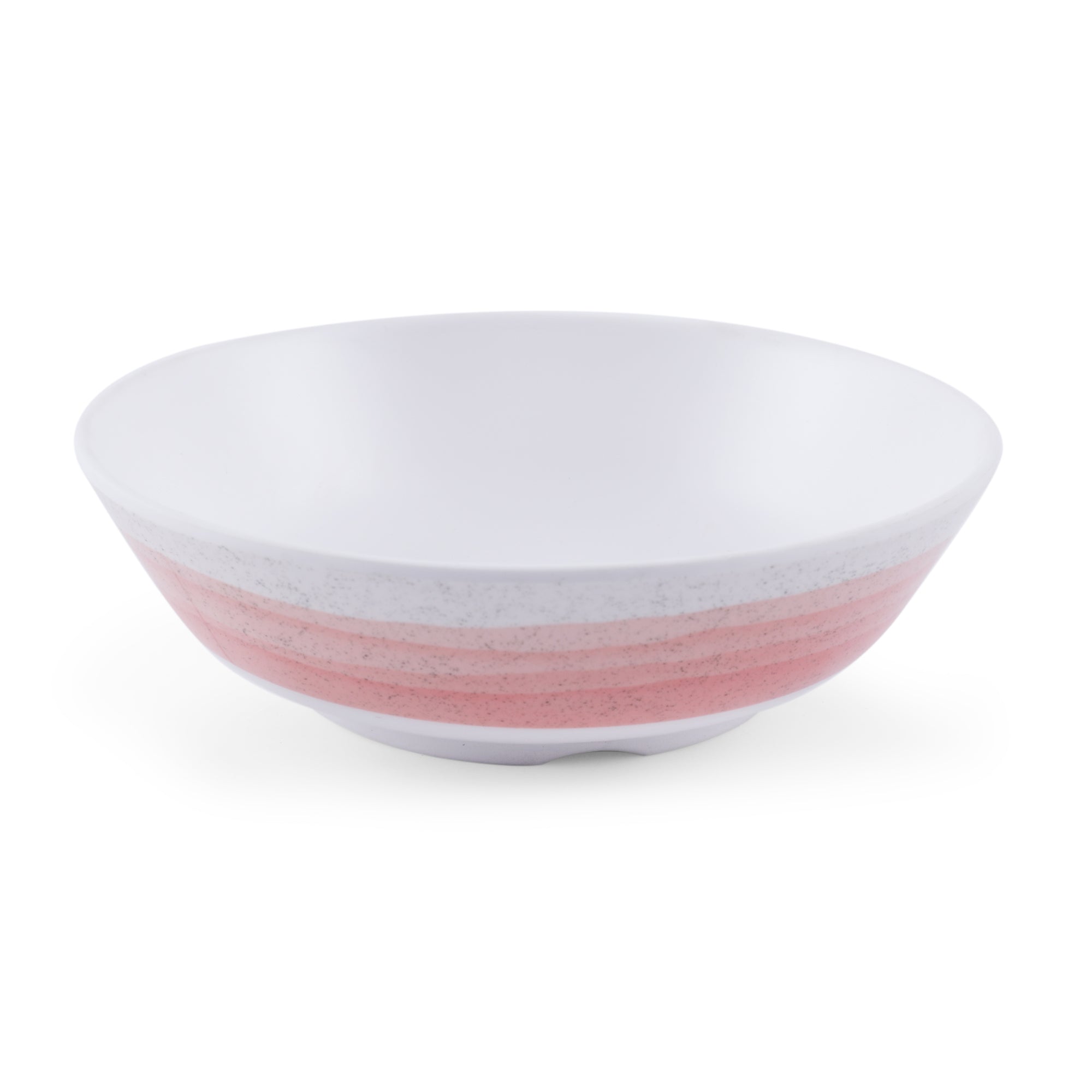 Emilia Melamine Speckles Serving Bowl in Pink Colour