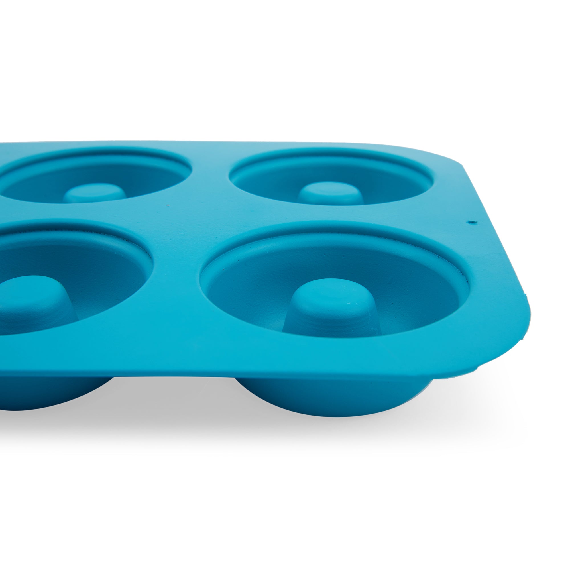 Bakelicious Aluminium 6 Cavity Donut Tray in Teal Colour