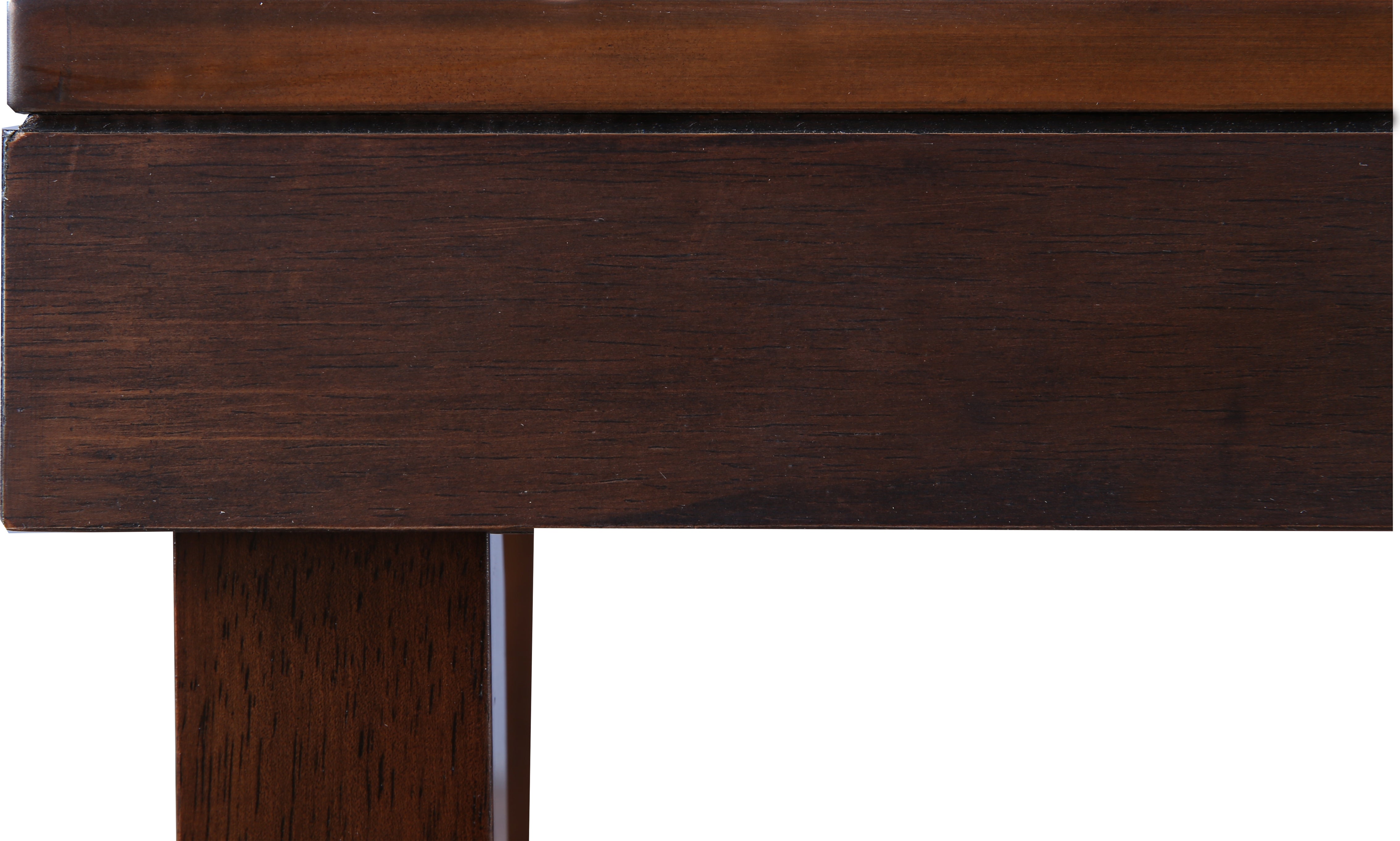 Hopton Solidwood 6 Seater Dining Table in Walnut Colour