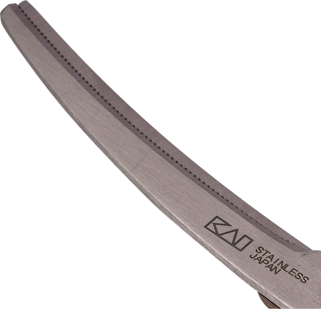 Curve Stainless steel Kitchen Scissor in Green Colour