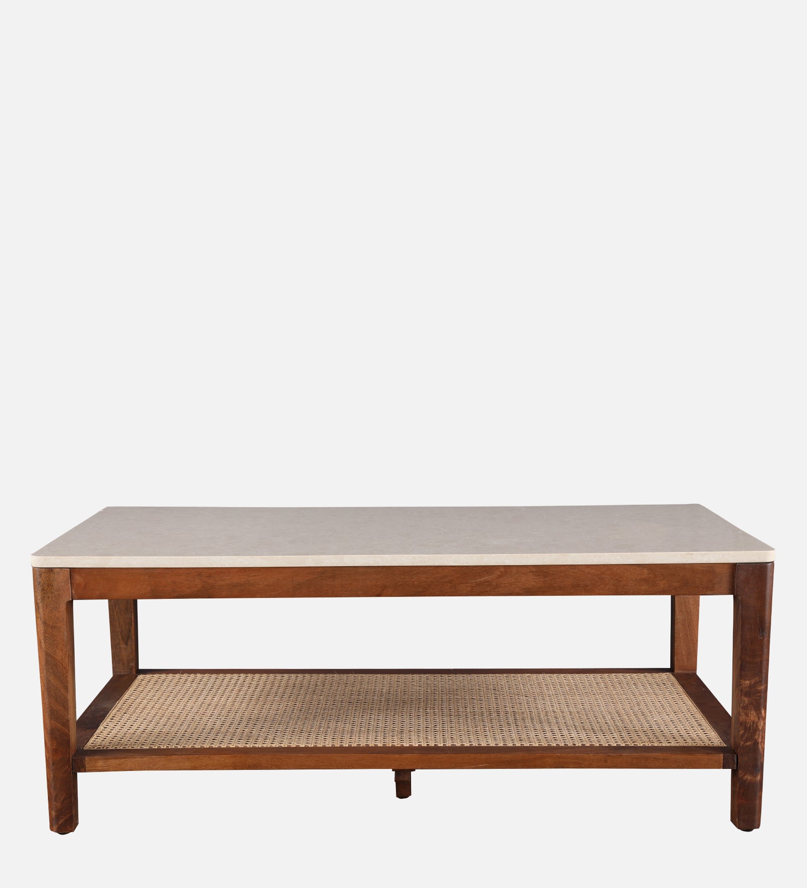 Siam Acacia Wood Center Table in Beige Colour
