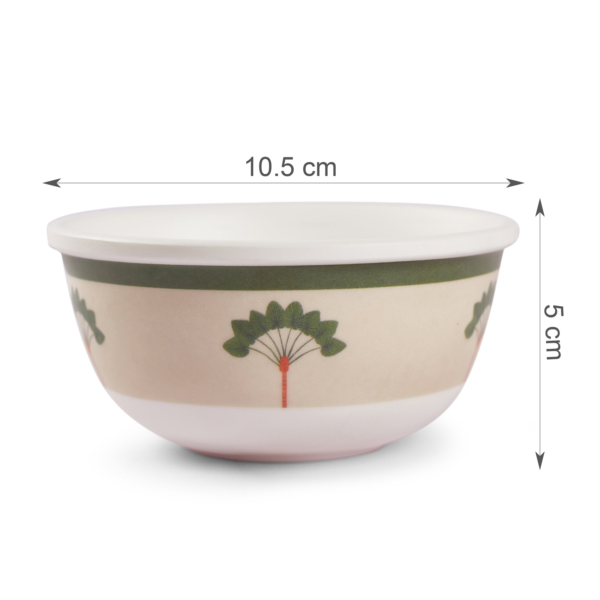 Living Essence Oasis Veg Bowl 4 inch Set of 4Pcs
