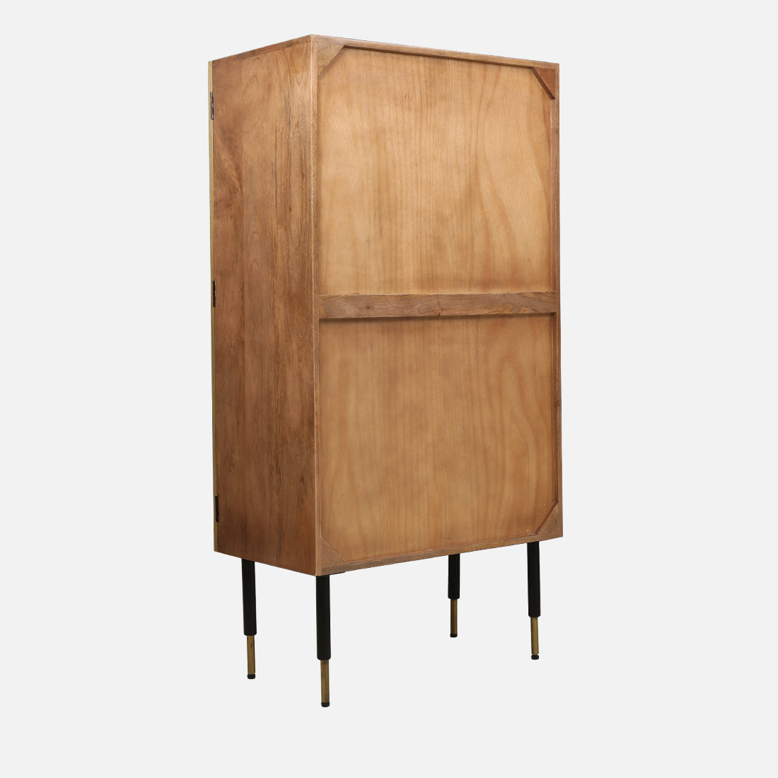 Crested  Bar Unit in Brown & Gold Colour
