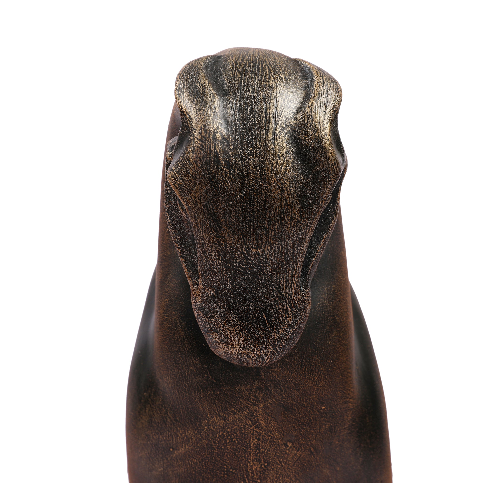 Stella Antique Finish Polyresin Contemporary Horse Table D&eacute;cor