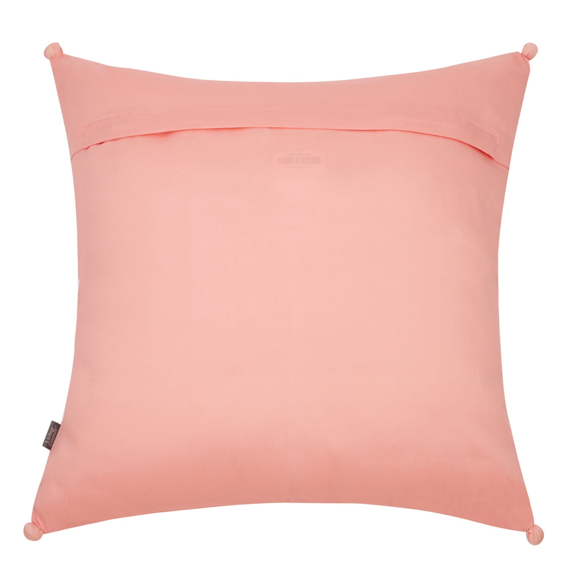 Fiesta  Quilted Set of 2 Cushion Cover 40x40 Cm in Blush Colour