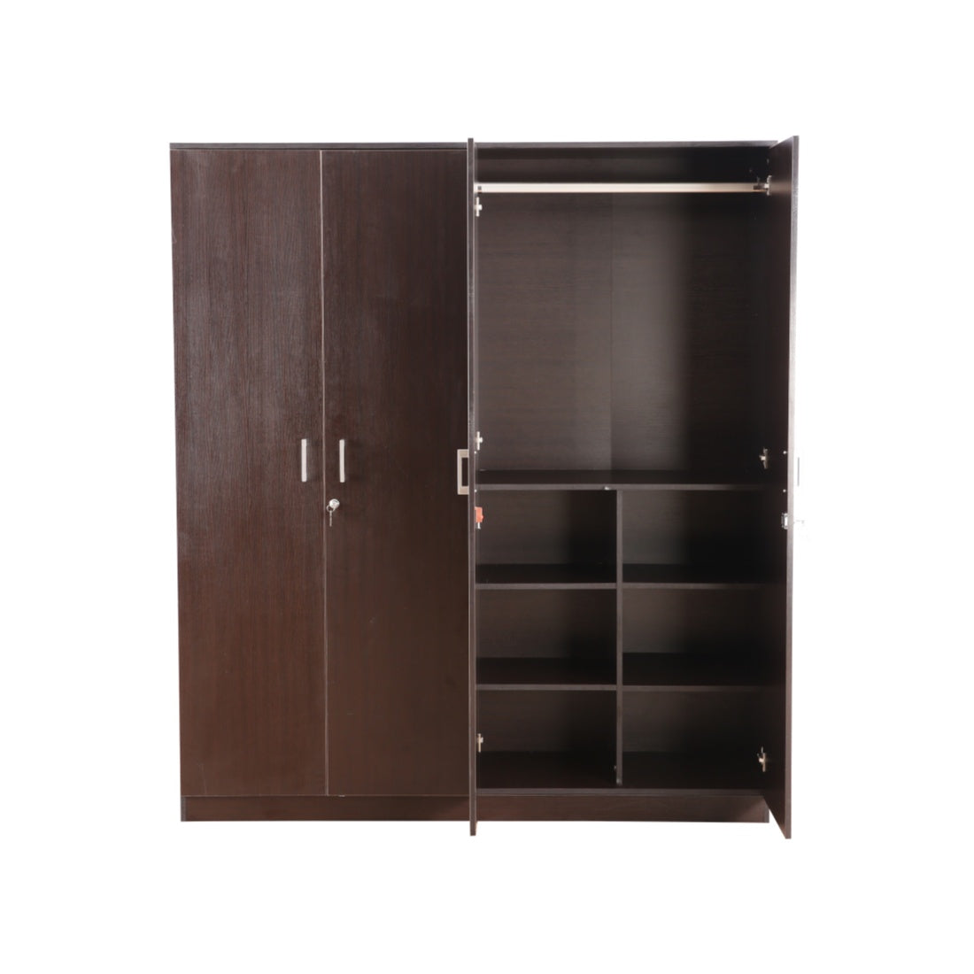 Prime 4 door wardrobe in Wenge Colour