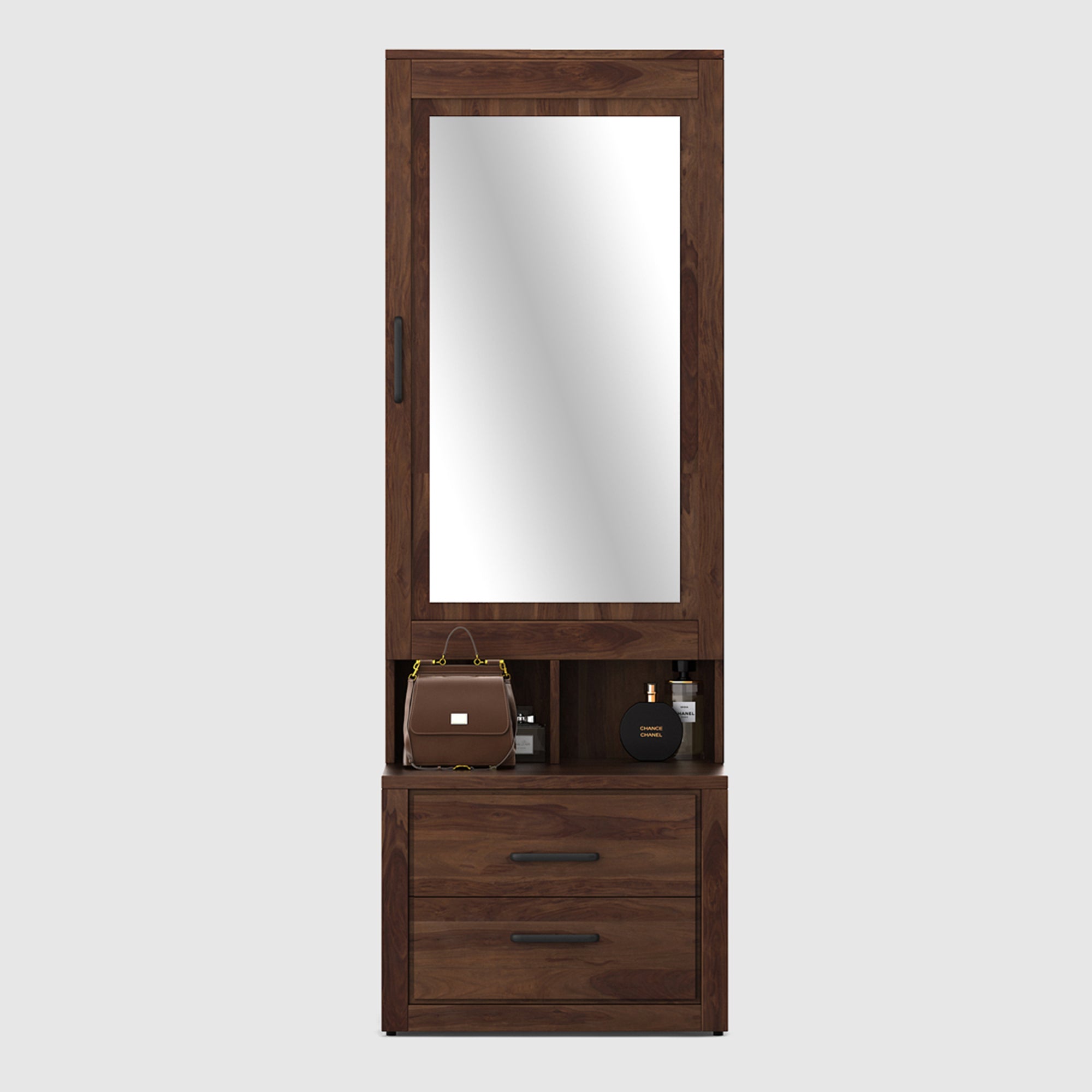 Antwerp Dresser With Mirror in Sheesham Colour