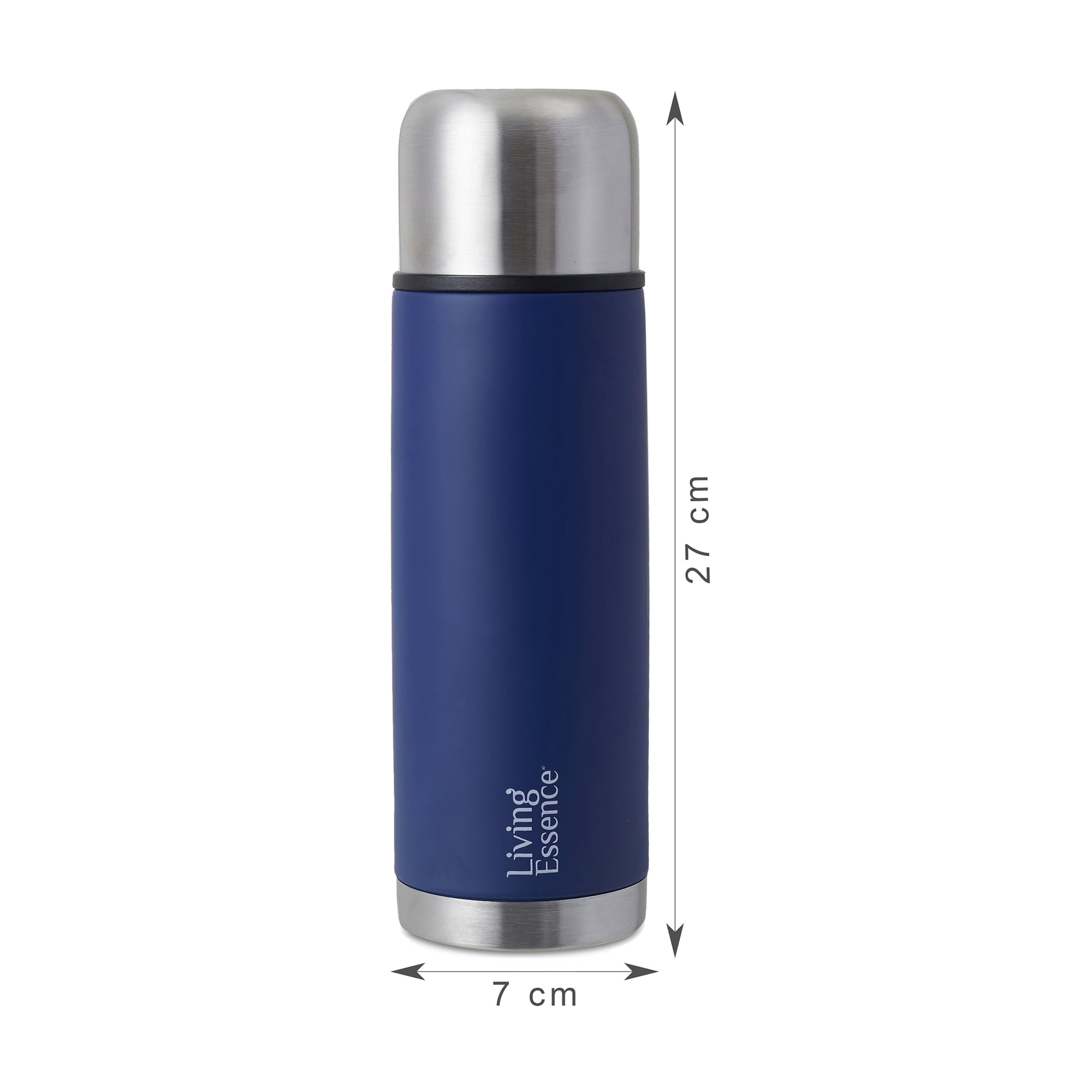 Fiesta Thermosteel Puro Vaccum Flask Combo Set of 2 in Cobalt Colour