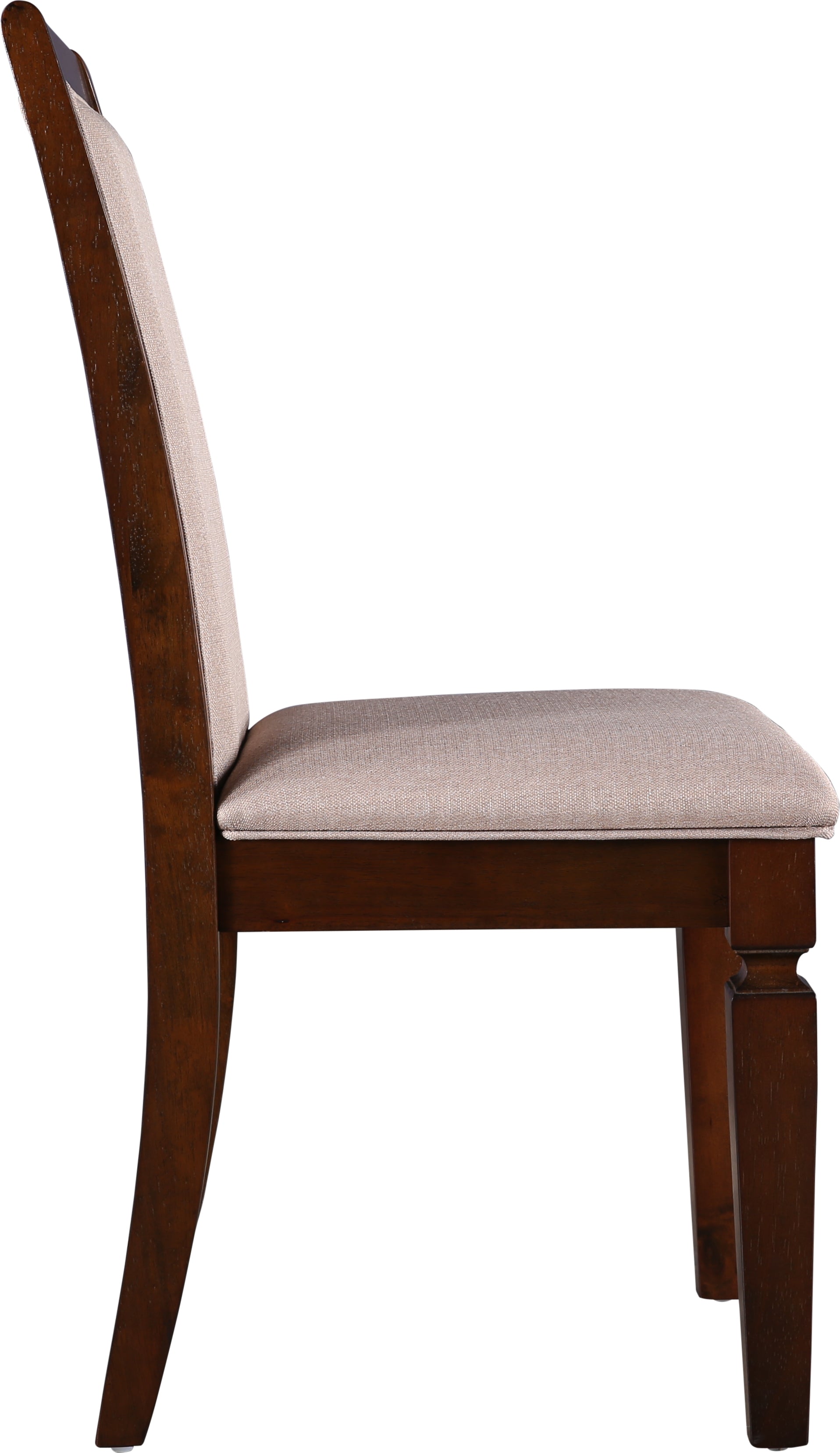 Bliss Solidwood Dining Chair Set of 2 in Beige Colour