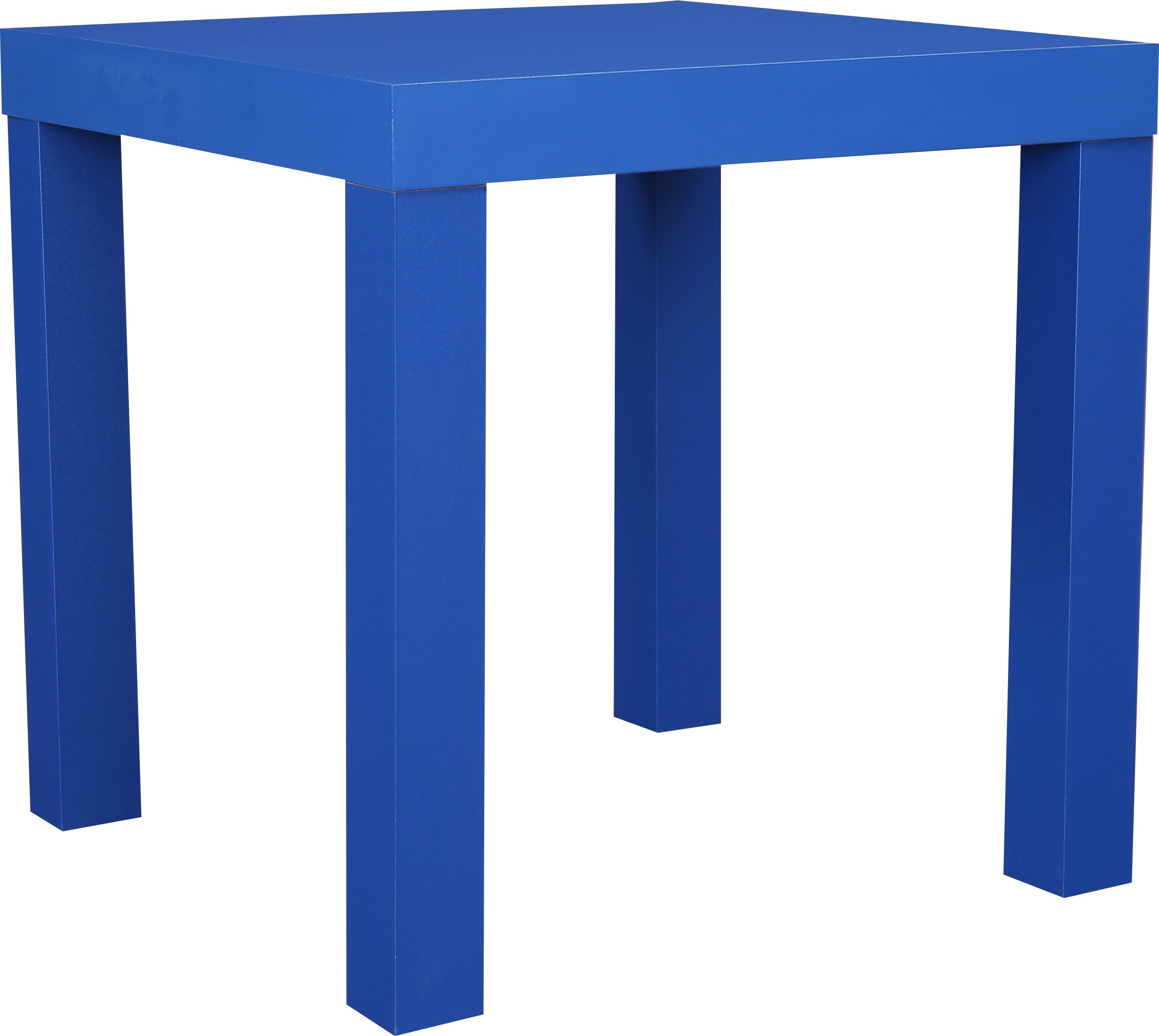 Larix Side Table in Blue Colour