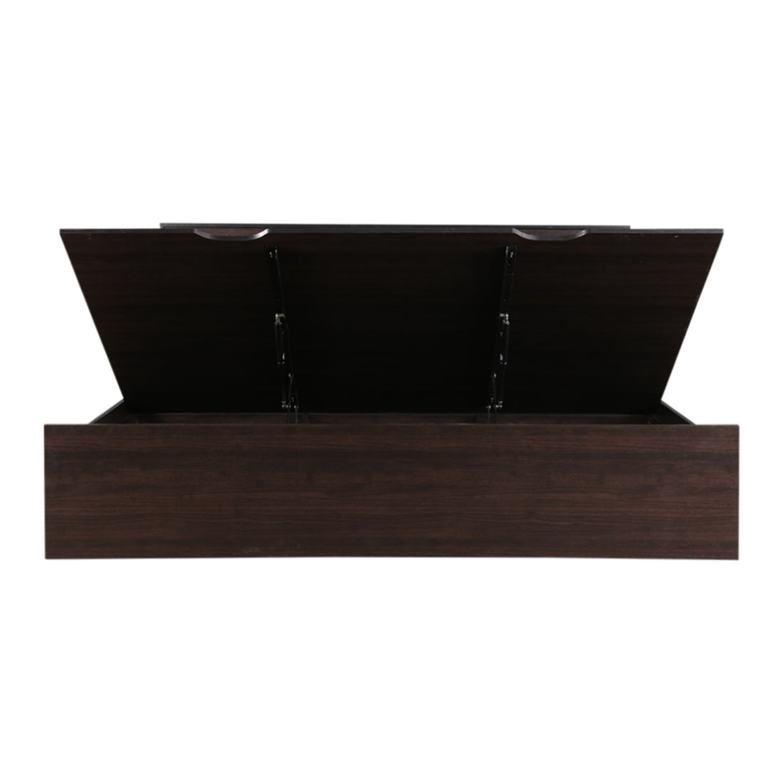 Bolton Queen bed with Hydraulic storage in Wenge Colour