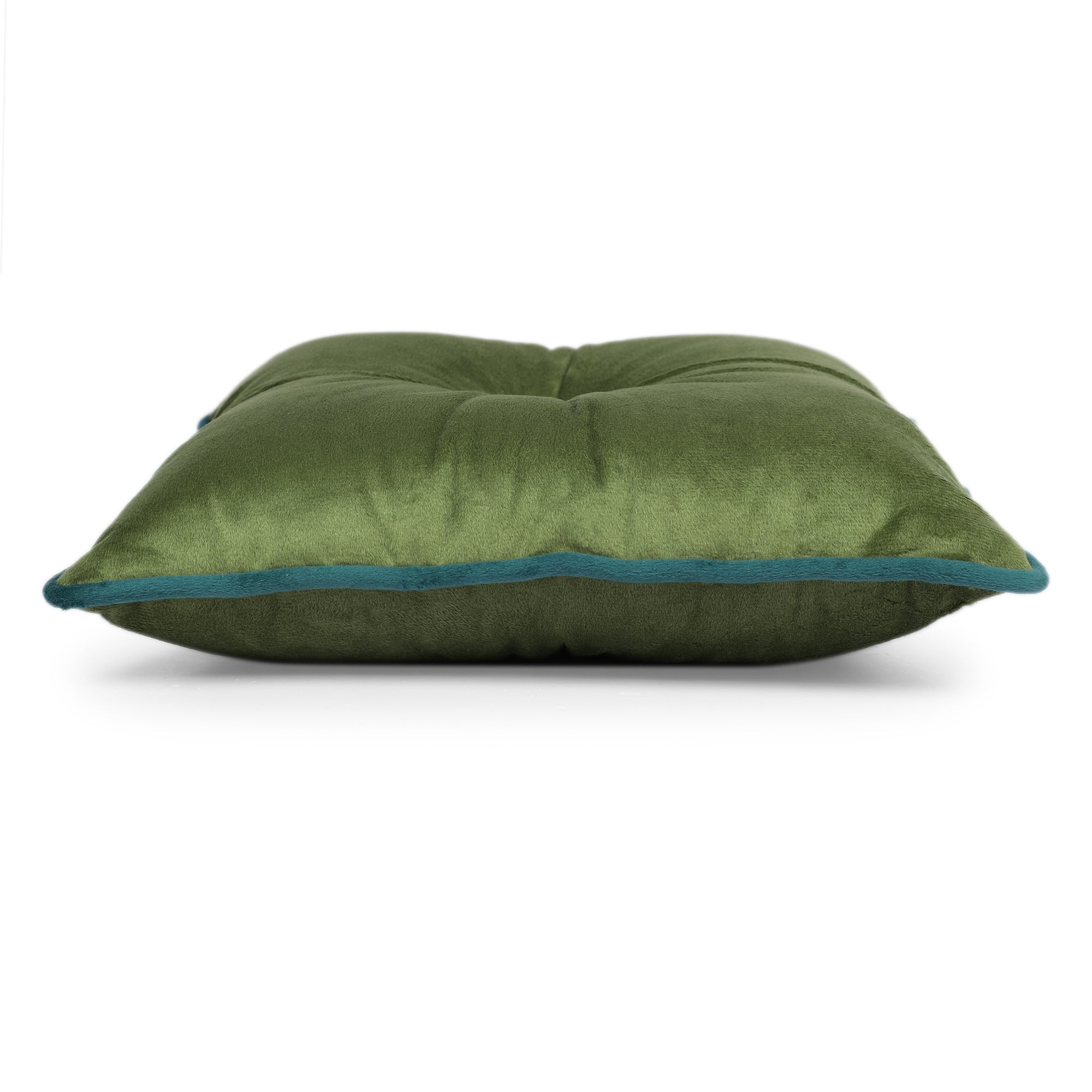 Velvet Solid Dori Filled Cushion Sage, 30X30cm