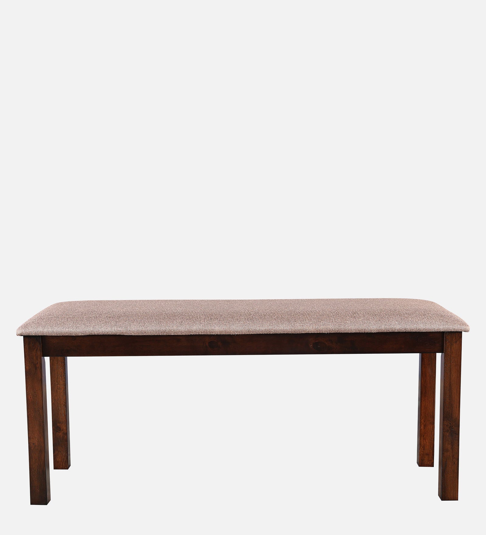 Understated Charm + (Paddington 3 + 2 Seater Sofa Set Dark Brown + Antwerp Flute Center Table & Side Table + Aravali 6 Seater Dining Set with Bench)