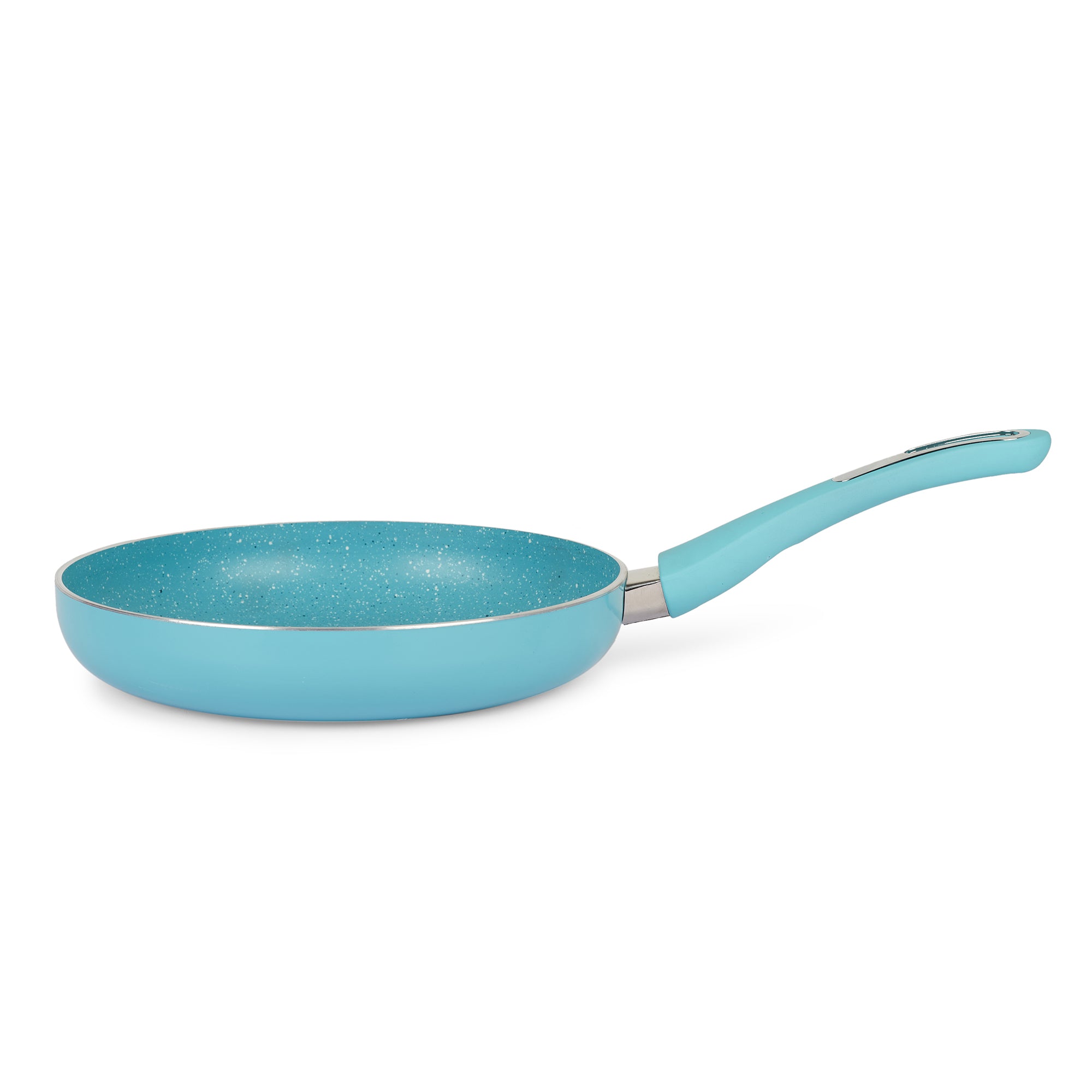 MasterCook+ 100% Virgin Aluminium Non-Stick Fry Pan 28cm in Teal Colour