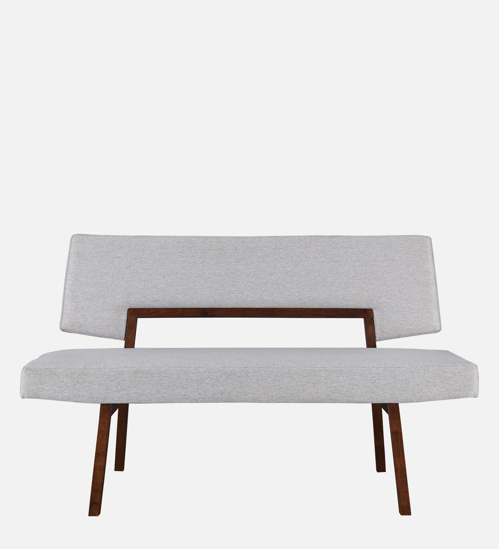 Lillian Solidwood Six Seater Dining Bench in Walnut Colour