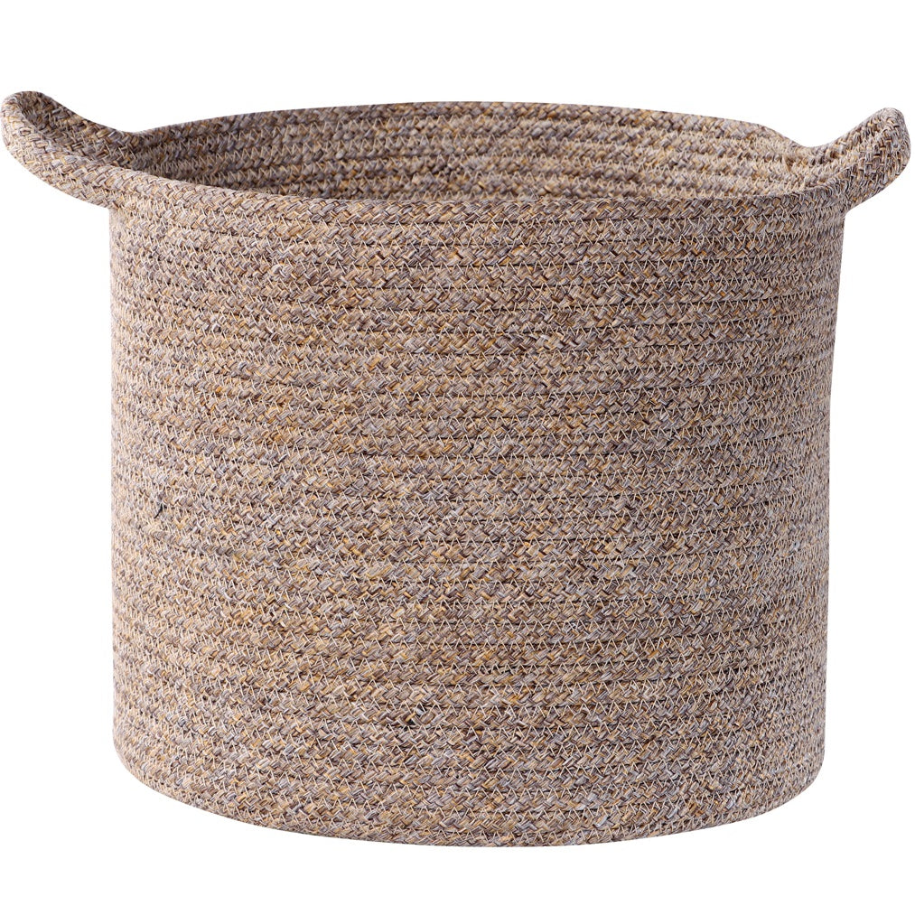Kenso Polypropylene Organizer Bin Large in Beige Colour by Living Essence